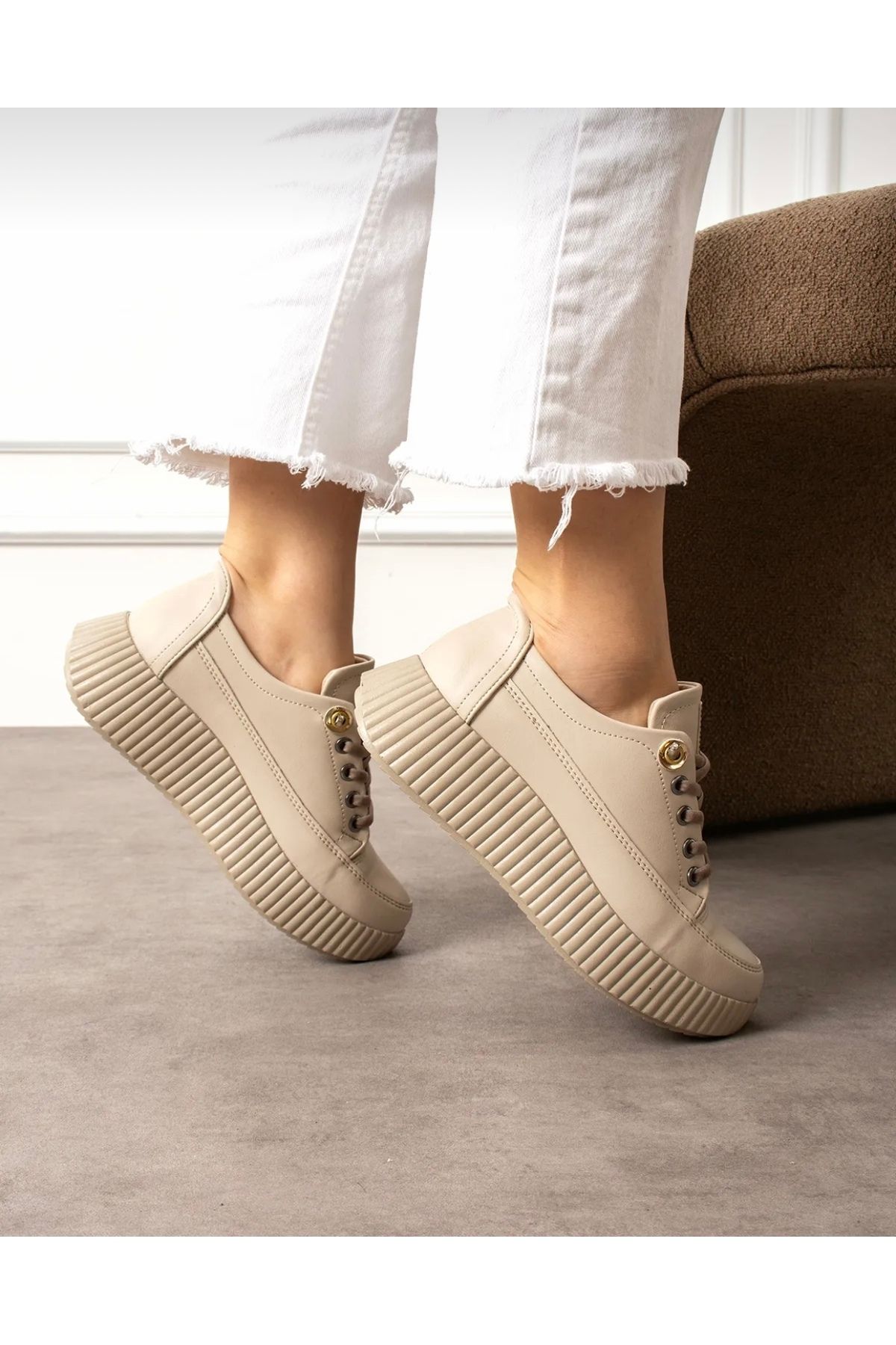 Endless Dolgu Topuk Günlük Sneaker