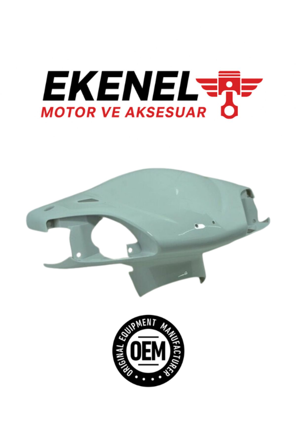 OEM Honda Fizy 125 Sinyal Çerçevesi Beyaz OEM | Orijinal Uyumlu Ön-Arka Sinyal Çerçevesi