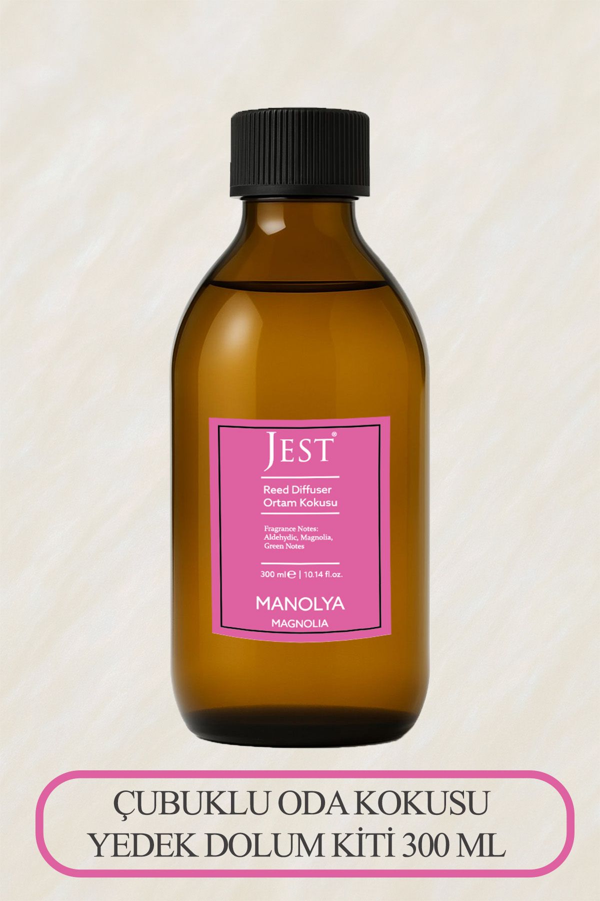 Jest 300 ML MANOLYA ÇUBUKLU ODA KOKUSU YEDEK KİT