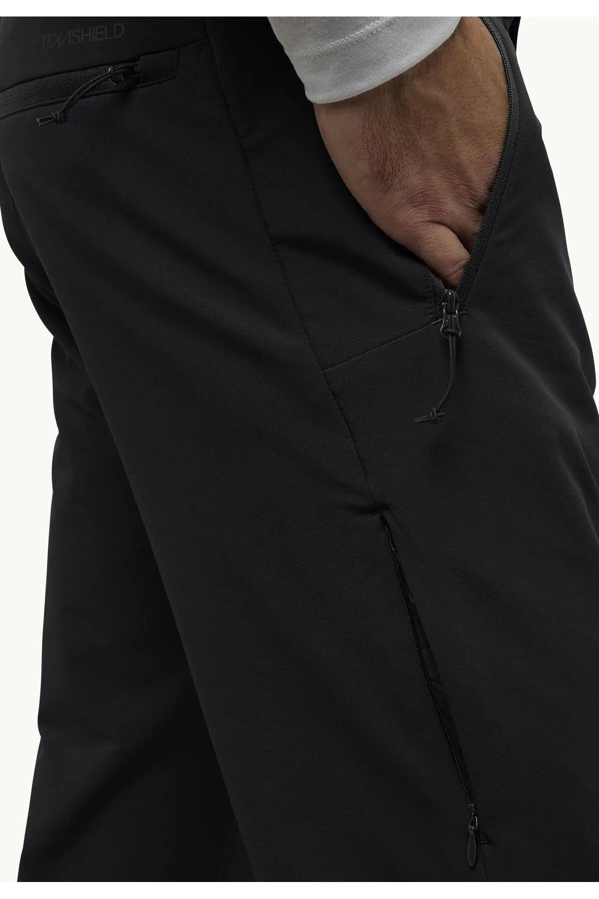 شلوار ورزشی مشکی مردانه حرارتی M را فعال کنید Jack Wolfskin