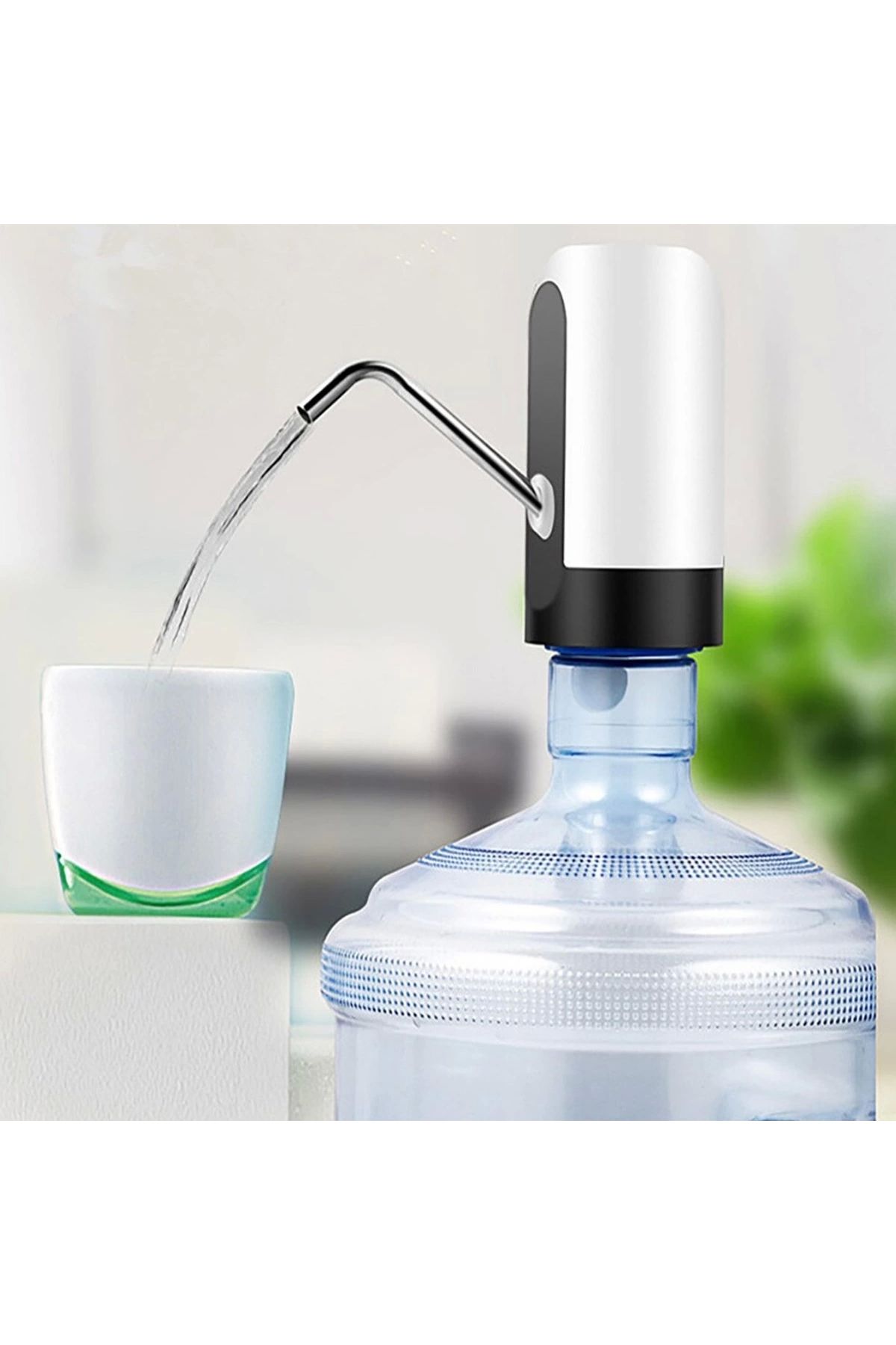 Beruflic Usb İle Şarj Edilebilir Otomatik Damacana Su Pompası
