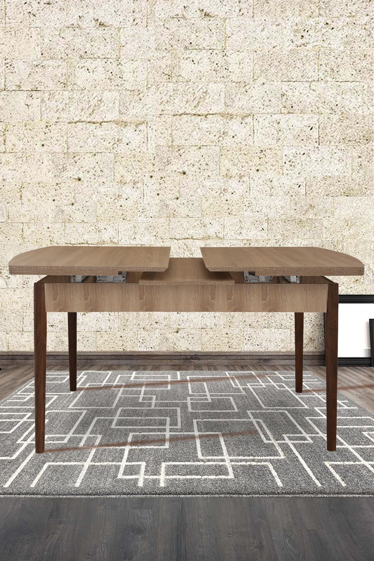 Renlife YEMEK MASASI AÇILIR 80X170 AHŞAP EKO SERİSİ MASA (SOHO)