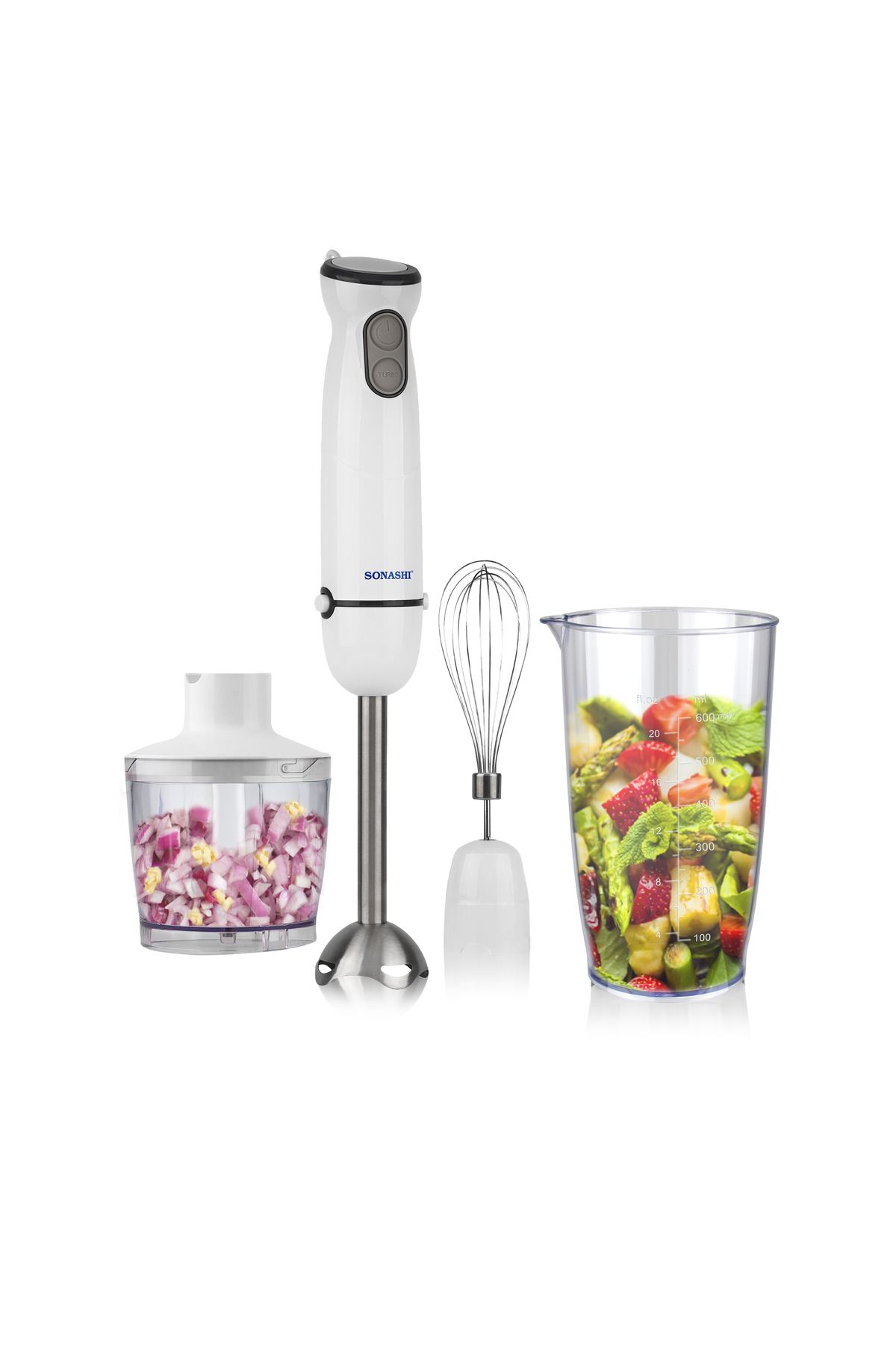 sonashi-4-in-1 Hand Blender Chopper Whisker Mixer 2