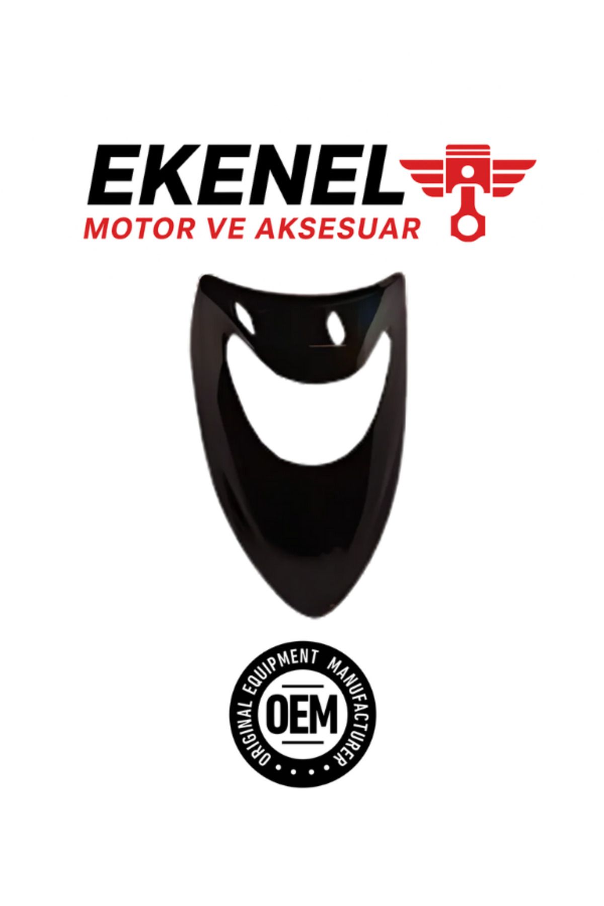 OEM Honda Fizy 125 Far Çerçeve Siyah | OEM Uyumlu Ön Far Paneli
