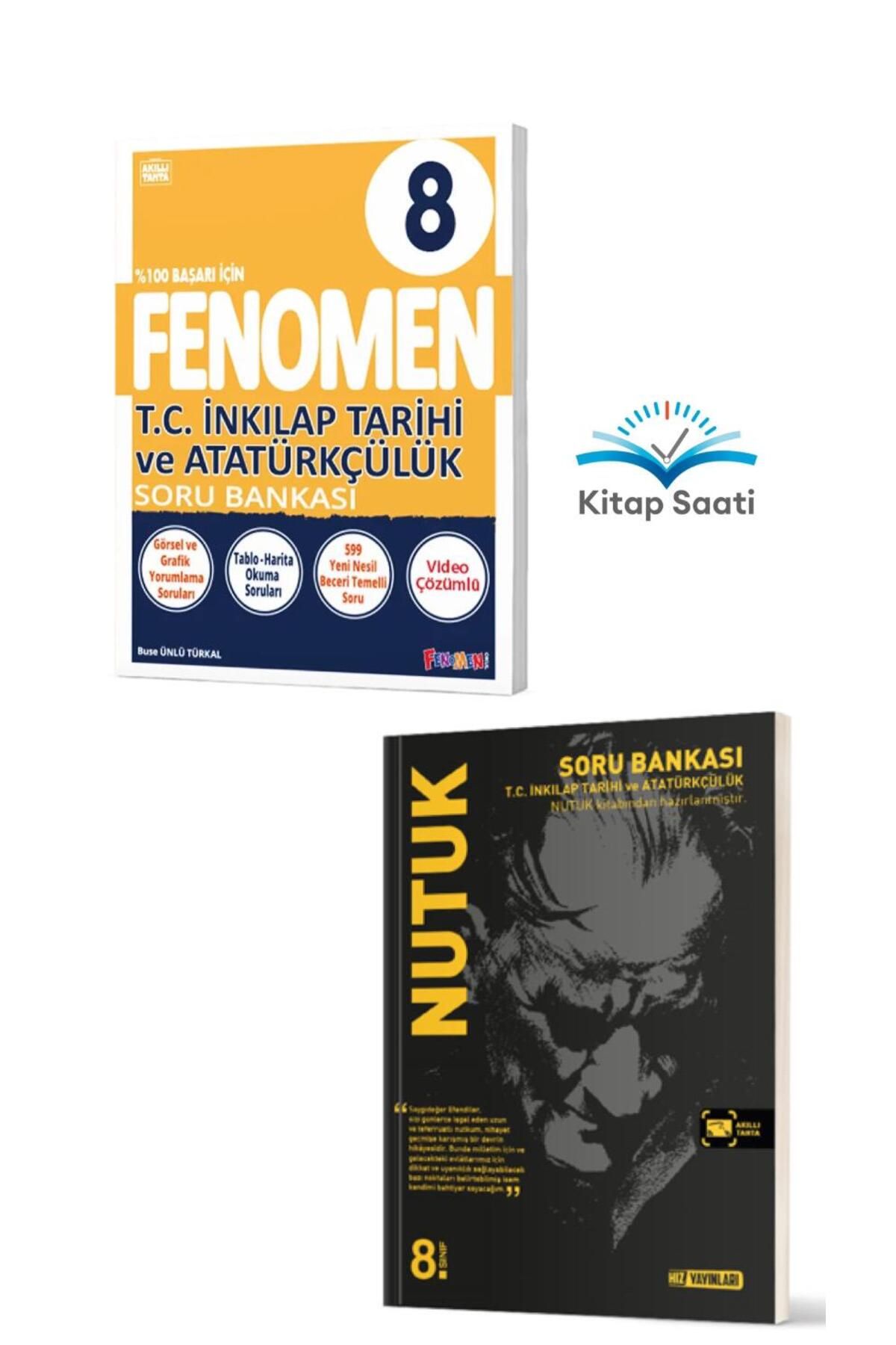 Fenomen Yayıncılık Fenomen T.C. İnkılap Tarihi ve Atatürkçülük Soru Bankası & Hız Nutuk Soru Bankası