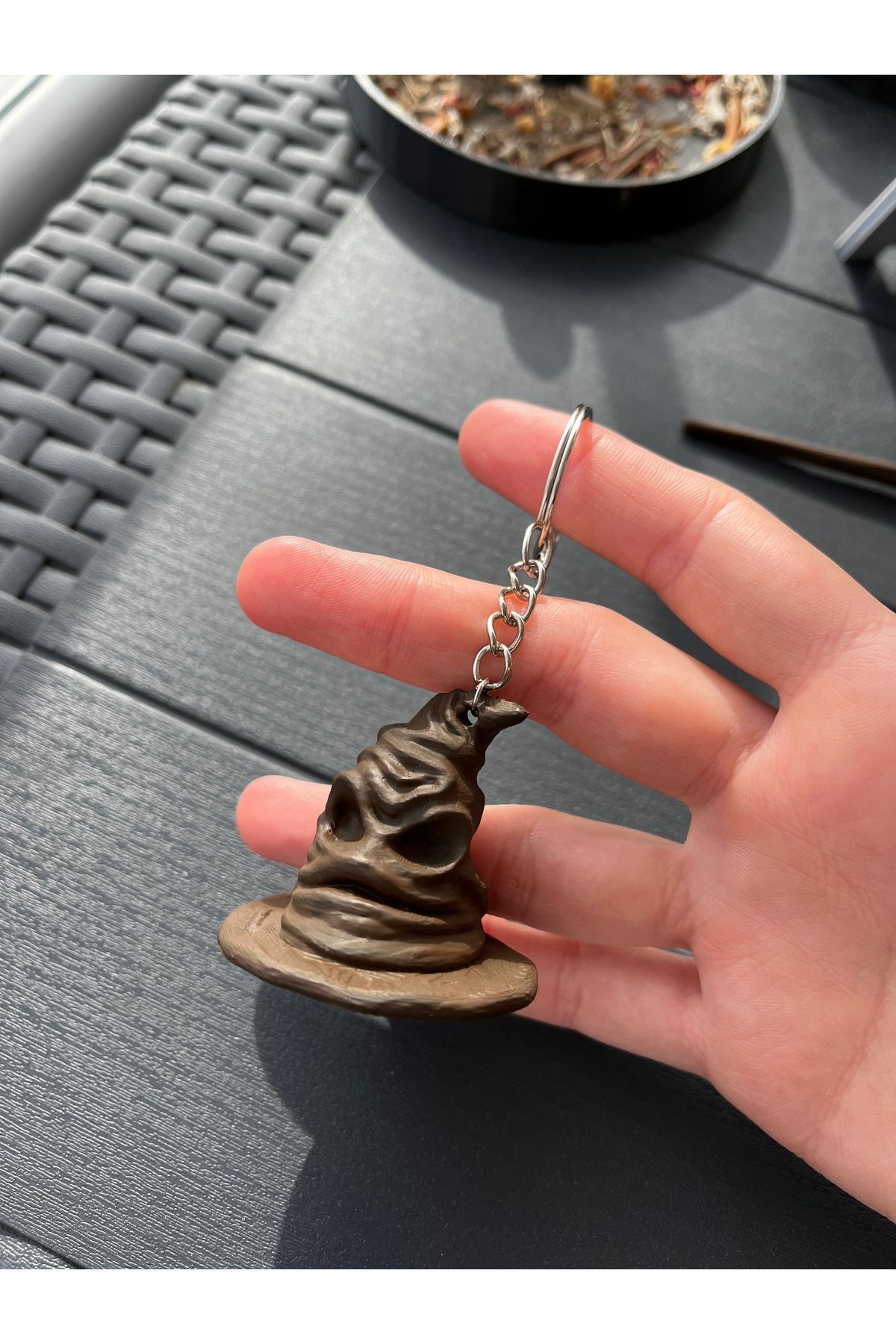 3dvibeswithmerve Harry Potter Seçmen Şapka Anahtarlık