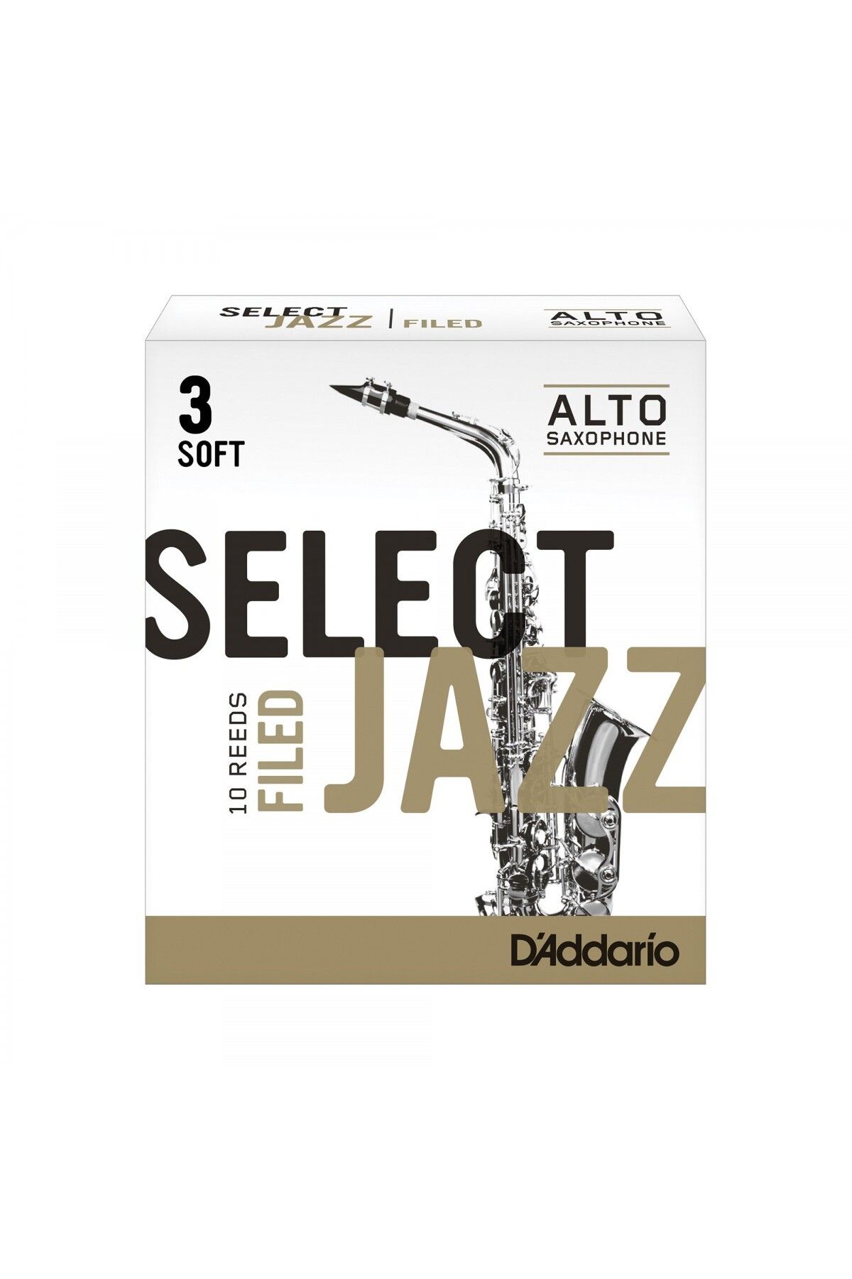 Daddario D'Addario Woodwinds Select Jazz Alto Saksafon Kamışı No:3 Soft
