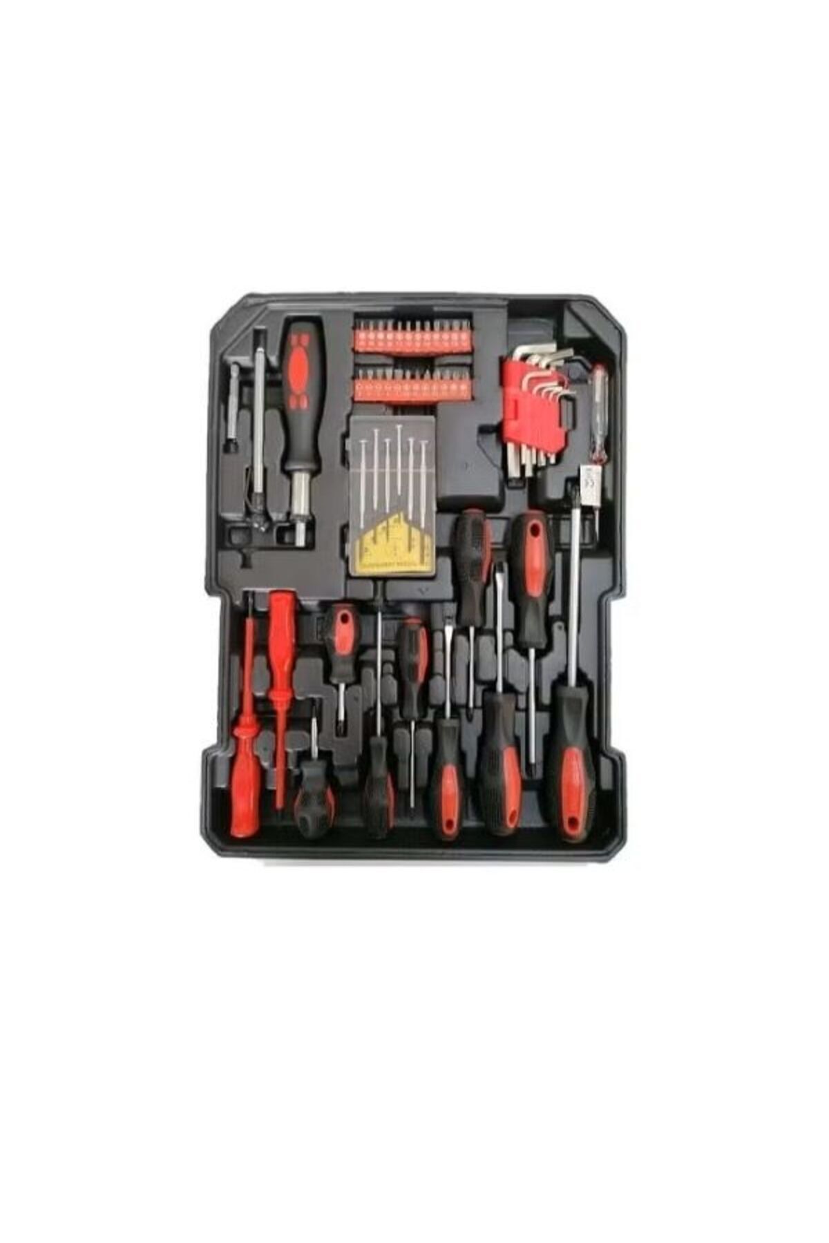 مجموعة أدوات احترافية مكونة من 187 قطعة باللون الأسود