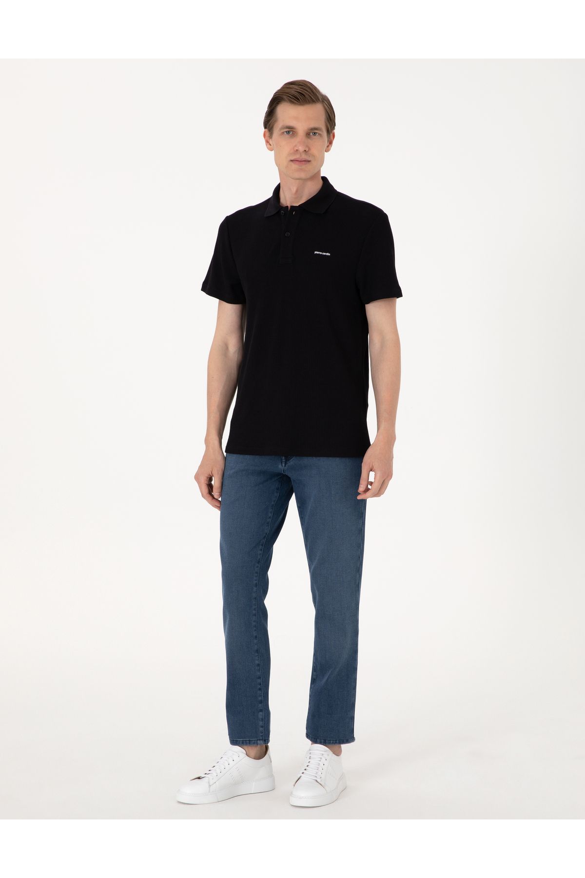 Pierre Cardin Mavi Straight Fit Jean Pantolon 50308903-VR036