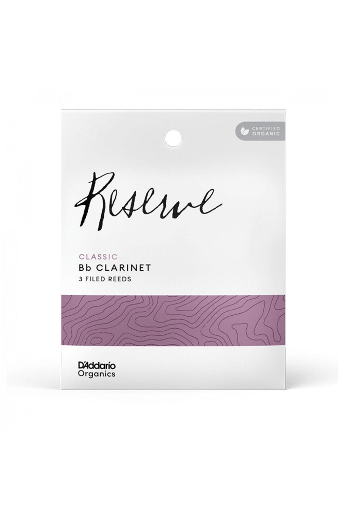 Daddario D'Addario Woodwinds Organic Reserve Classic ODCT0325 Sib Klarnet Kamışı No:2.5