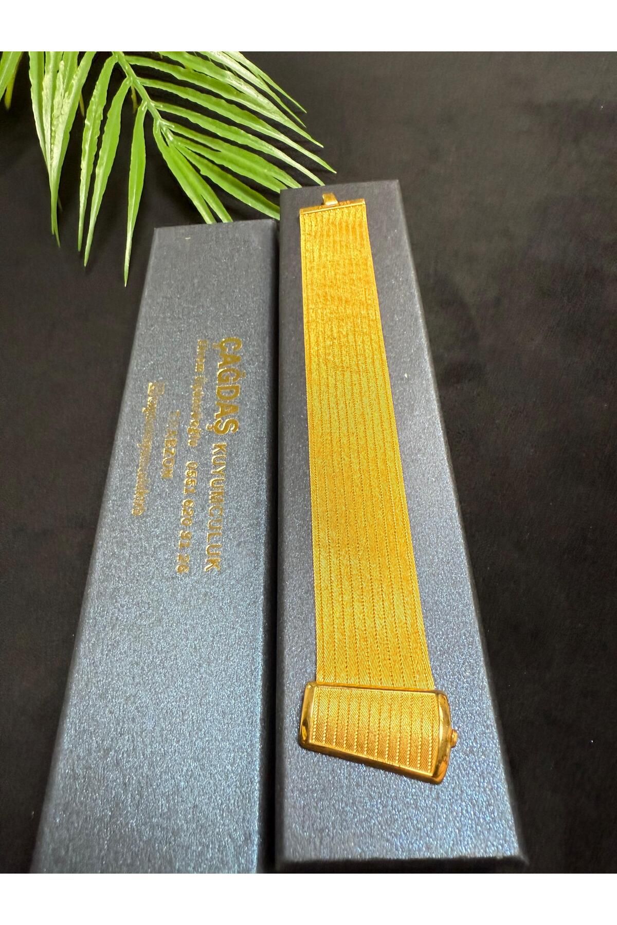 ÇAĞDAŞ GOLD TRB 11 Sıra Altın Kaplama Trabzon Hasırı