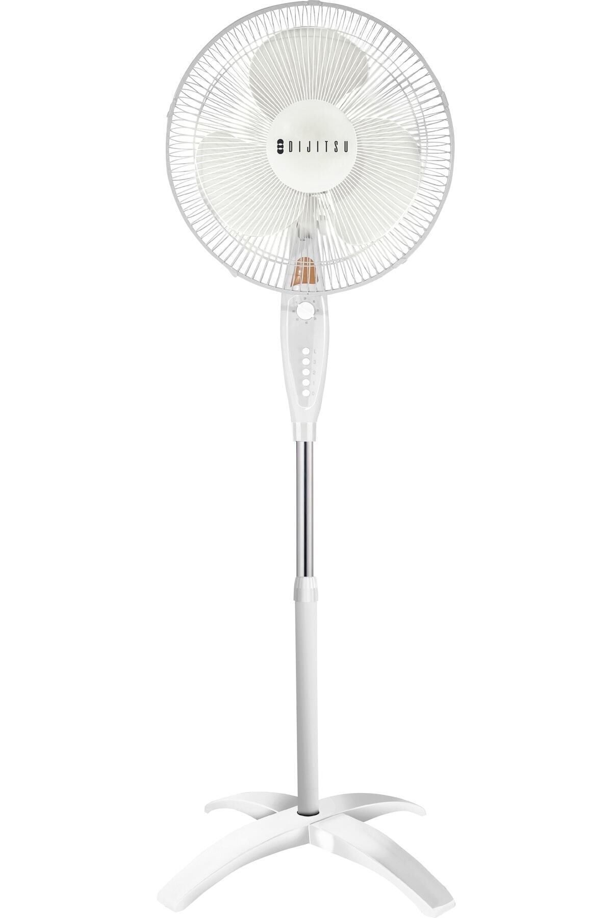 Techno Stock VN06A Ayaklı Vantilatör 16" Gri