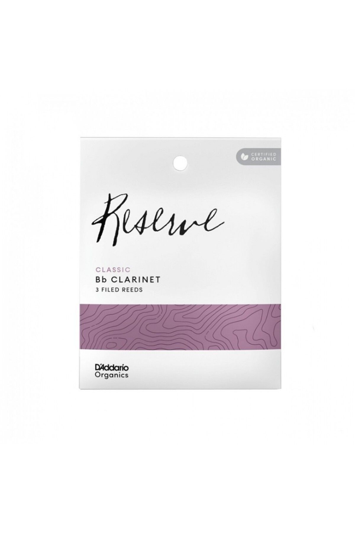 Daddario D'Addario Woodwinds Organic Reserve Classic ODCT0330 Sib Klarnet Kamışı No:3