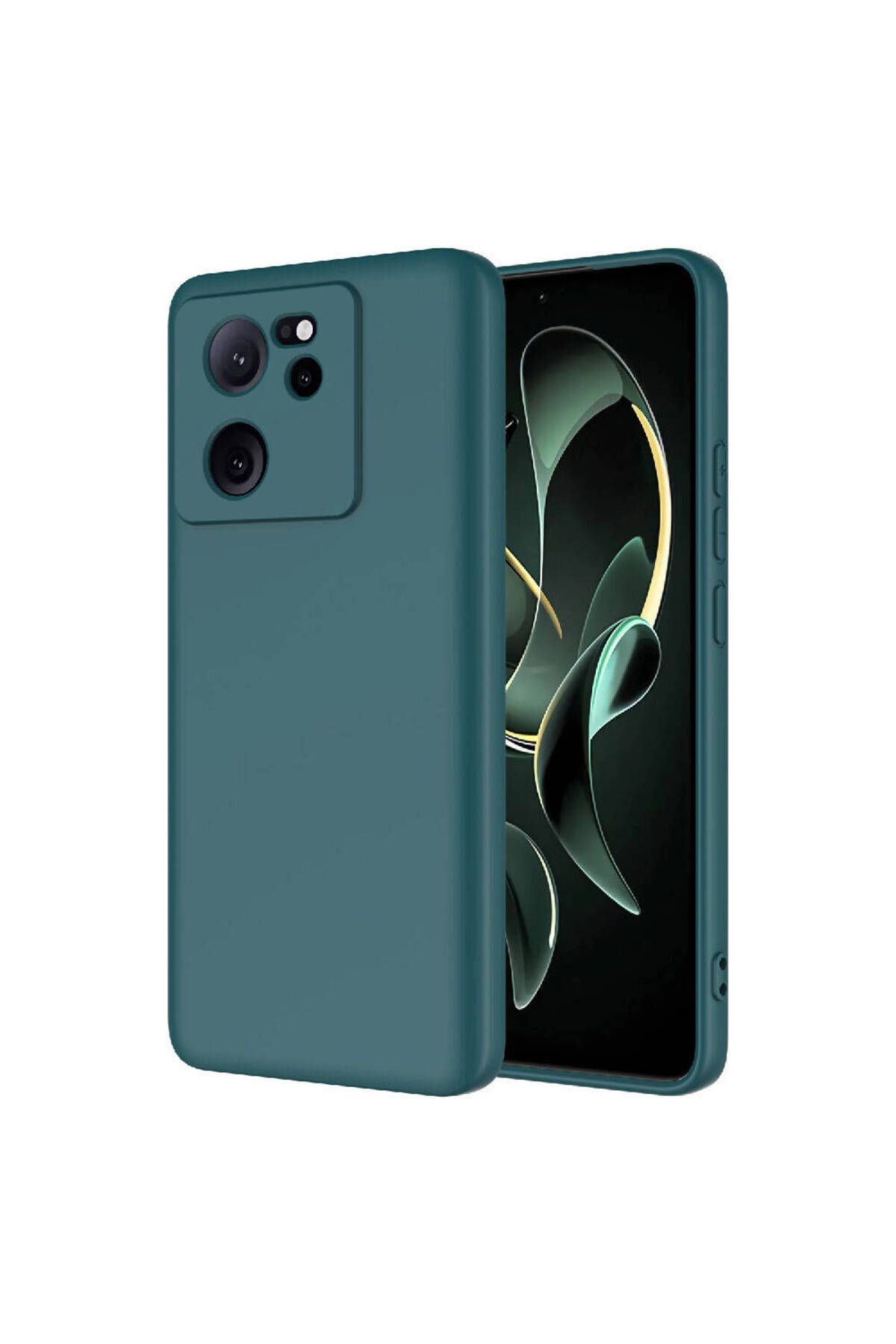 halkhouse Xiaomi Mi 13T Pro Kılıf Renkli Esnek Kırılmaz Yüksek Koruma Silikon Marra Kapak