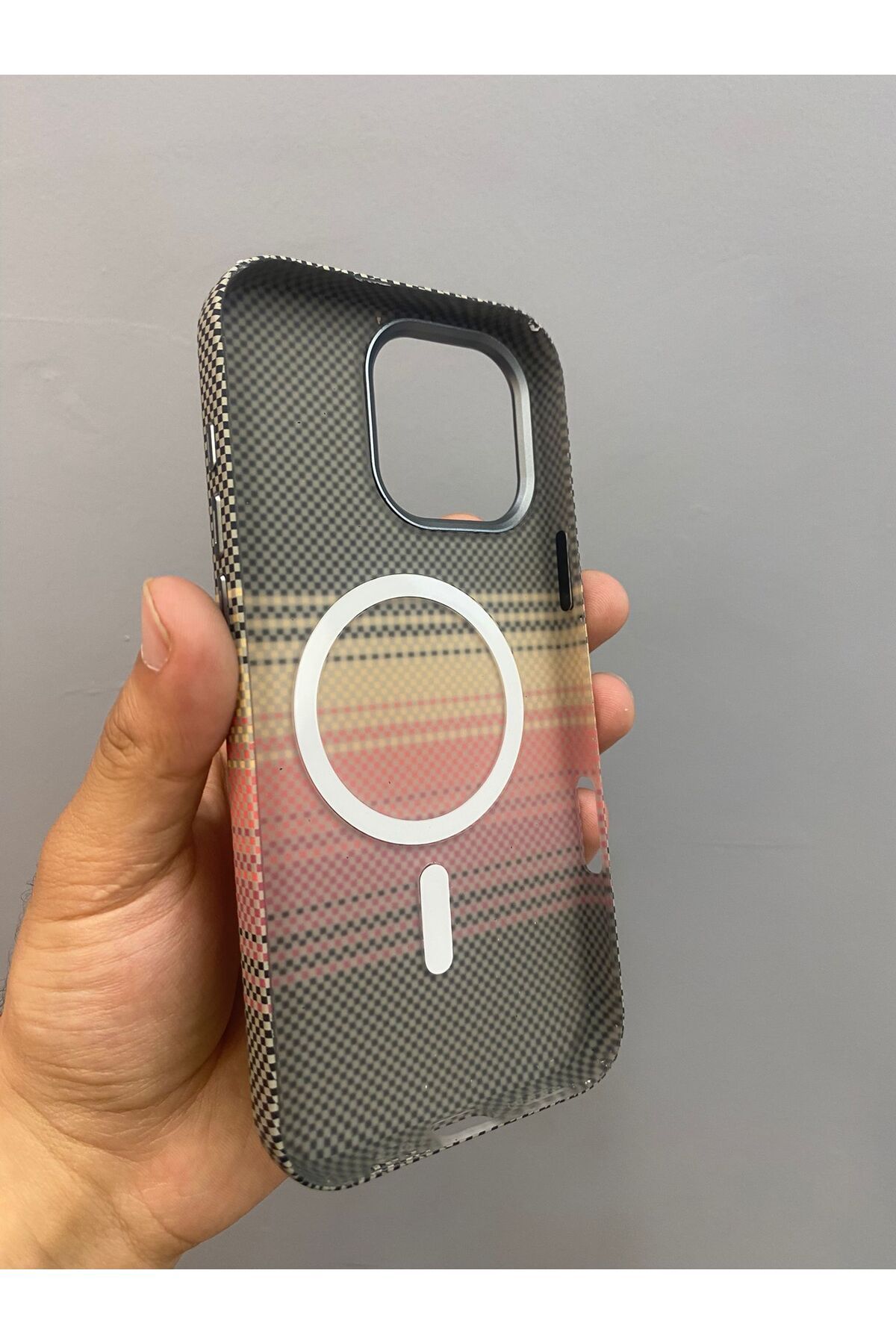 M-N-S GSM 16 PRO MAX UYUMLU MAGSAFE CASE ÖZELİKLİ HOPERLÖR TIPALI PREMİMUM KILIF