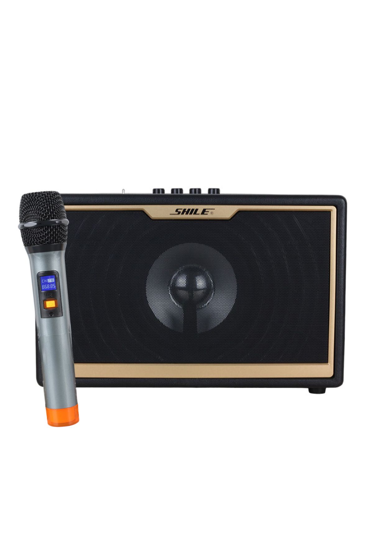 Zayla SD-1 EL MİKROFONLU KUMANDALI USB+SD+BT SEYYAR PORTATİF ANFİ (5165)