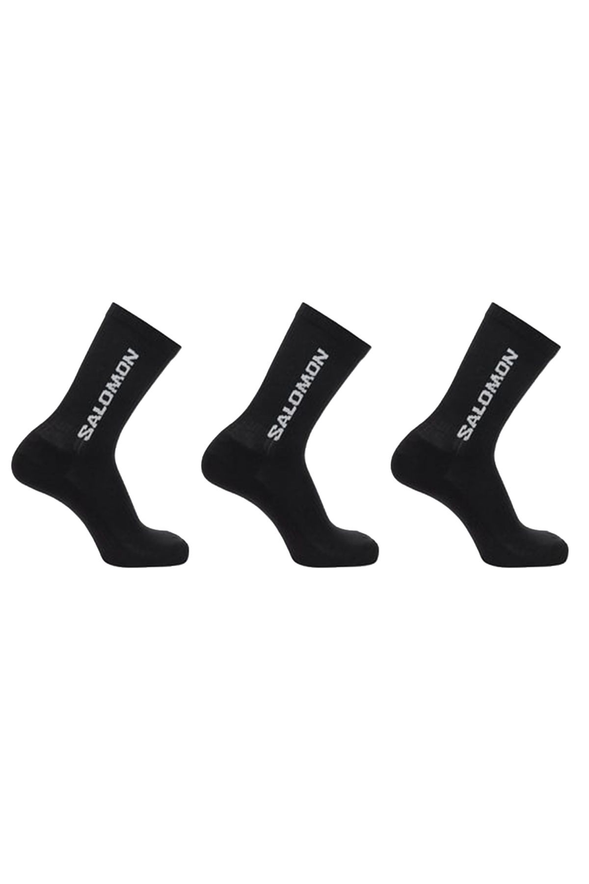 Salomon Spor Günlük Everyday Crew 3Pack Çorap Siyah ( 3 ÇİFT )