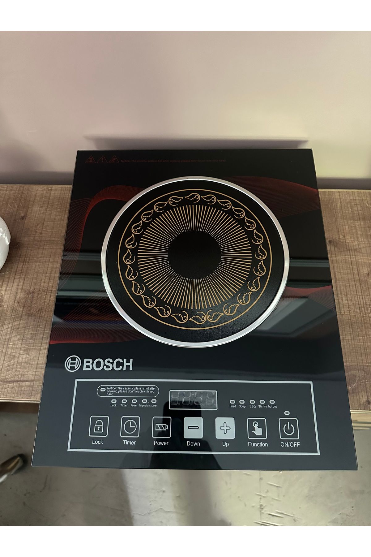 New elektrikli lazer Ocak 3.500 watt Tasarruflu model Eni 33 cm boyu 40 cm yüksekliği 8