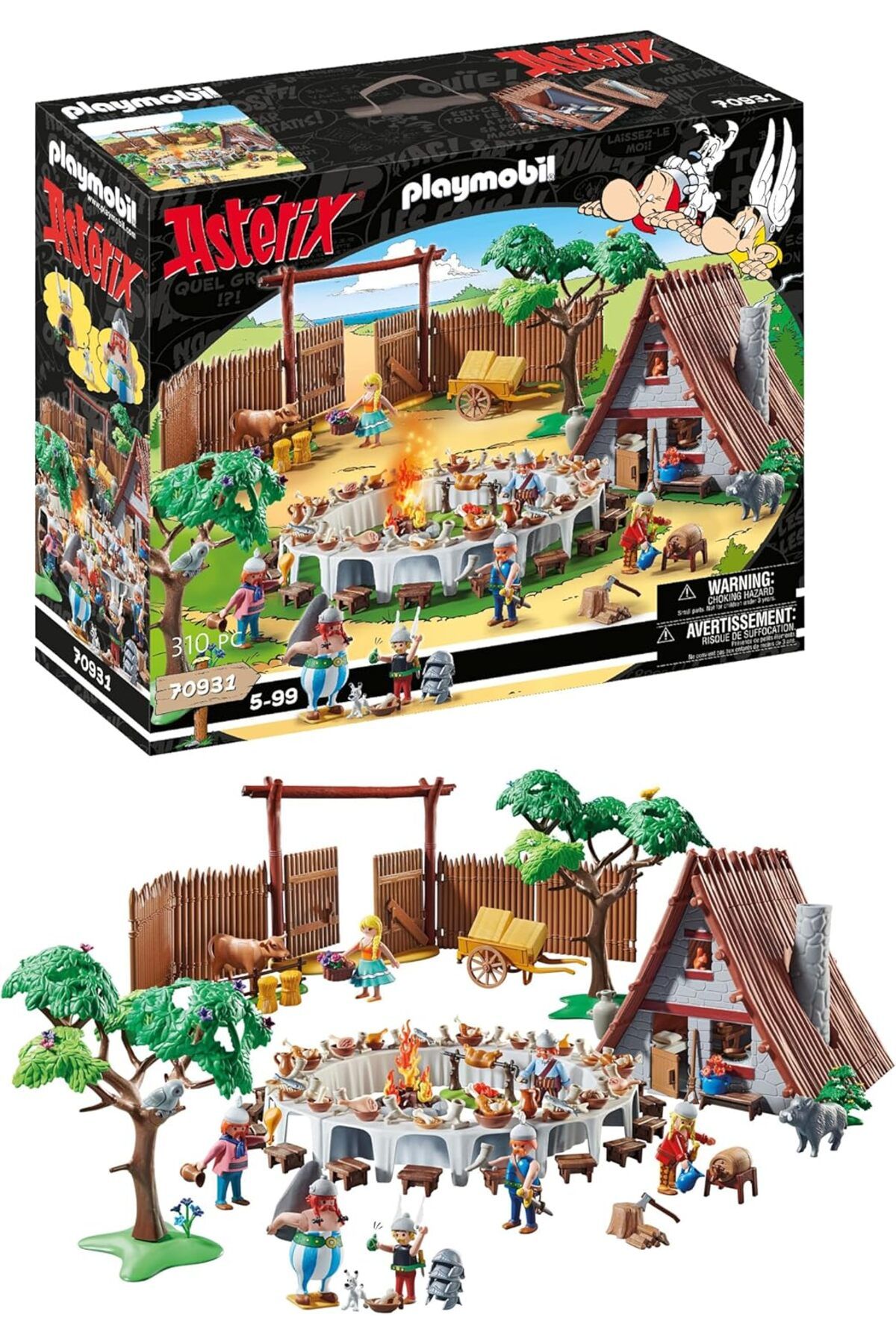 STOREMAX Asterix 70931 büyük köy festivali, 5 yaşından büyük çocuklar için oyuncak TrendBazaar 1057