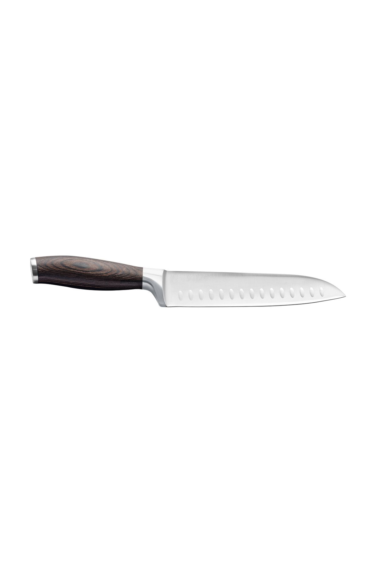 Madame Coco Renata Santoku Bıçağı - Kahverengi