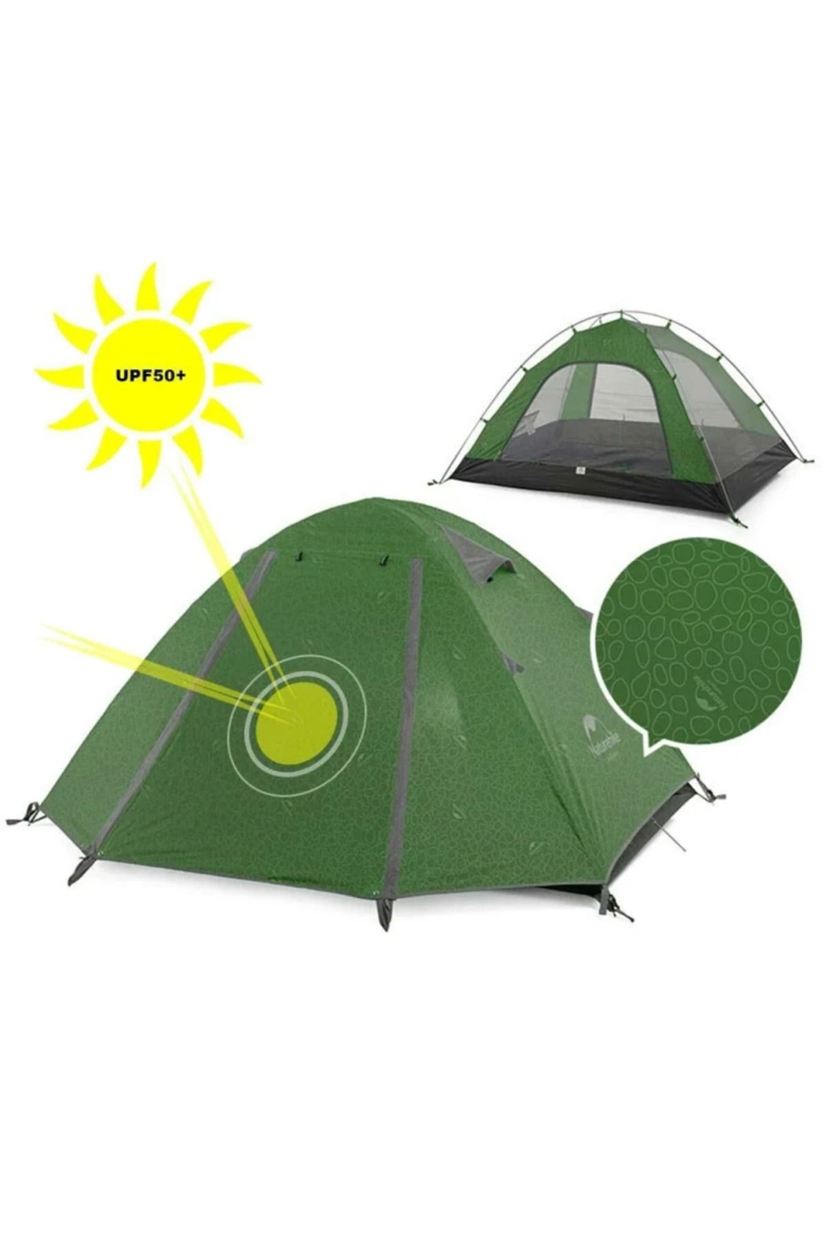 Naturehike Sky Pro 4 Katlanır Kamp Çadırı Haki