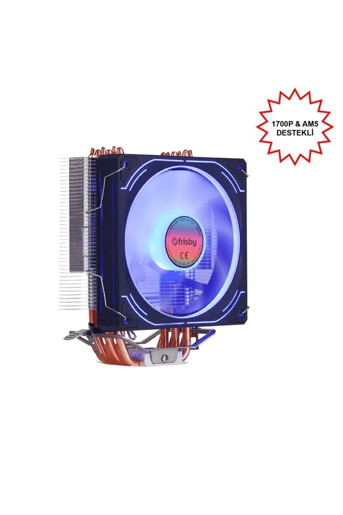 ShopNova FRISBY FCL-F1336C (P6S) INTEL 1366/115X/1200/1700-AMD AM2/AM2+/AM3/AM4/AM5 İŞLEMCİ FAN