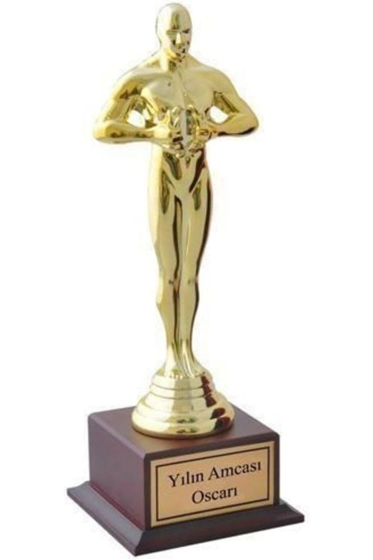 Mu Art Ahşap Mrt Yılın En Iyi Amcası Oscar Ödülü - Oscar Heykeli Art 871301