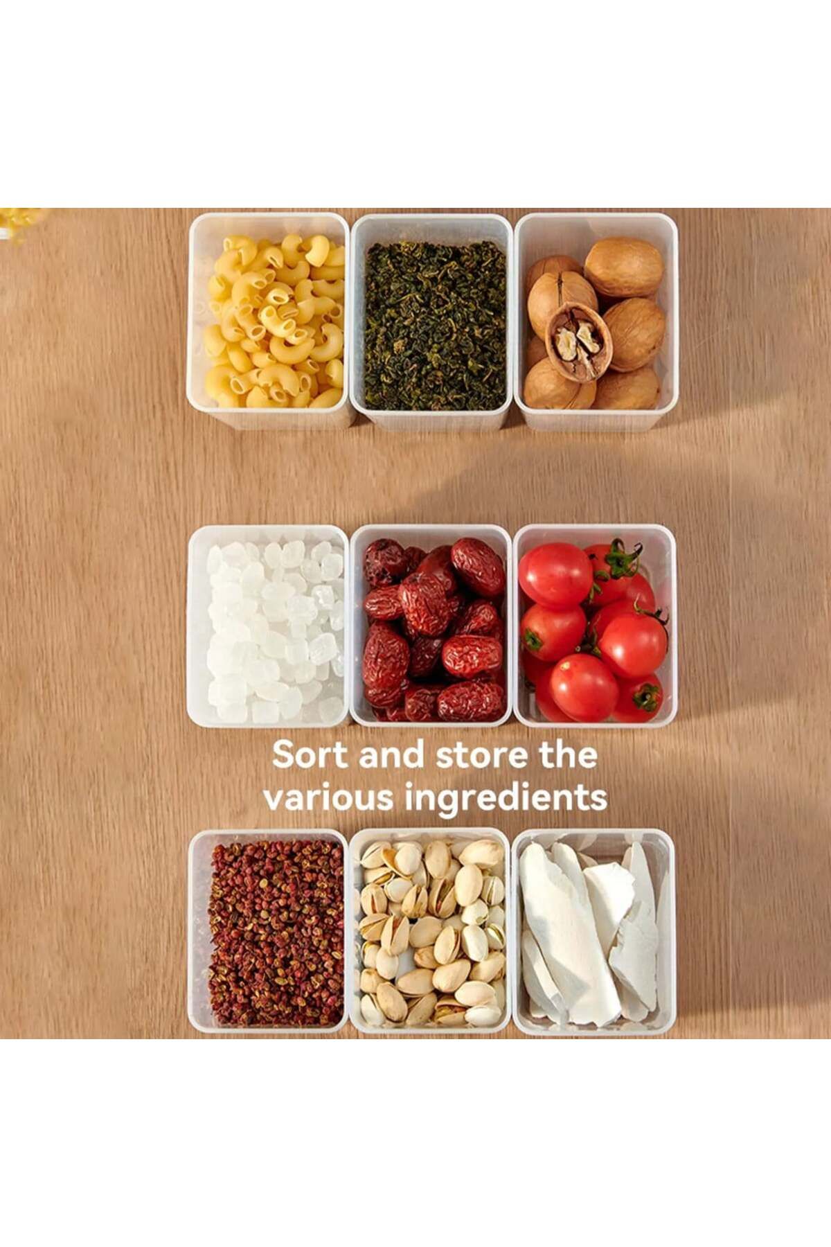 PUFO-Easylock container for storing sugar, coffee, tea or spices, with airtight lid, 1.1 L 2