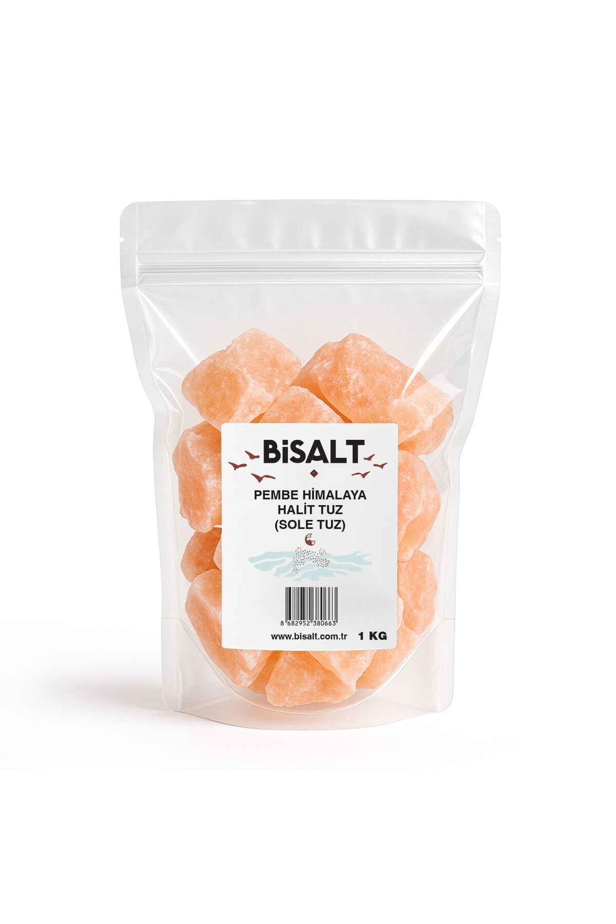 Bisalt Pembe Himalaya Halit Tuz (Sole Tuzu) 1 kg