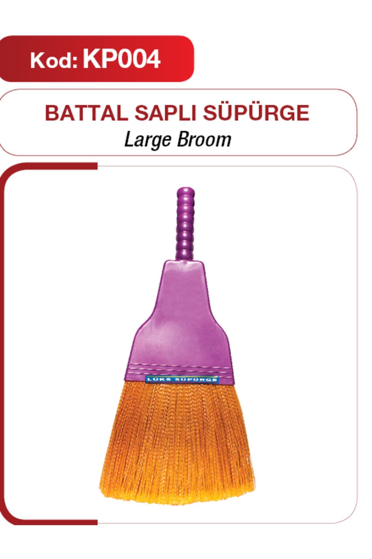 Zayla BATTAL BOY LÜKS SÜPÜRGE (5165)