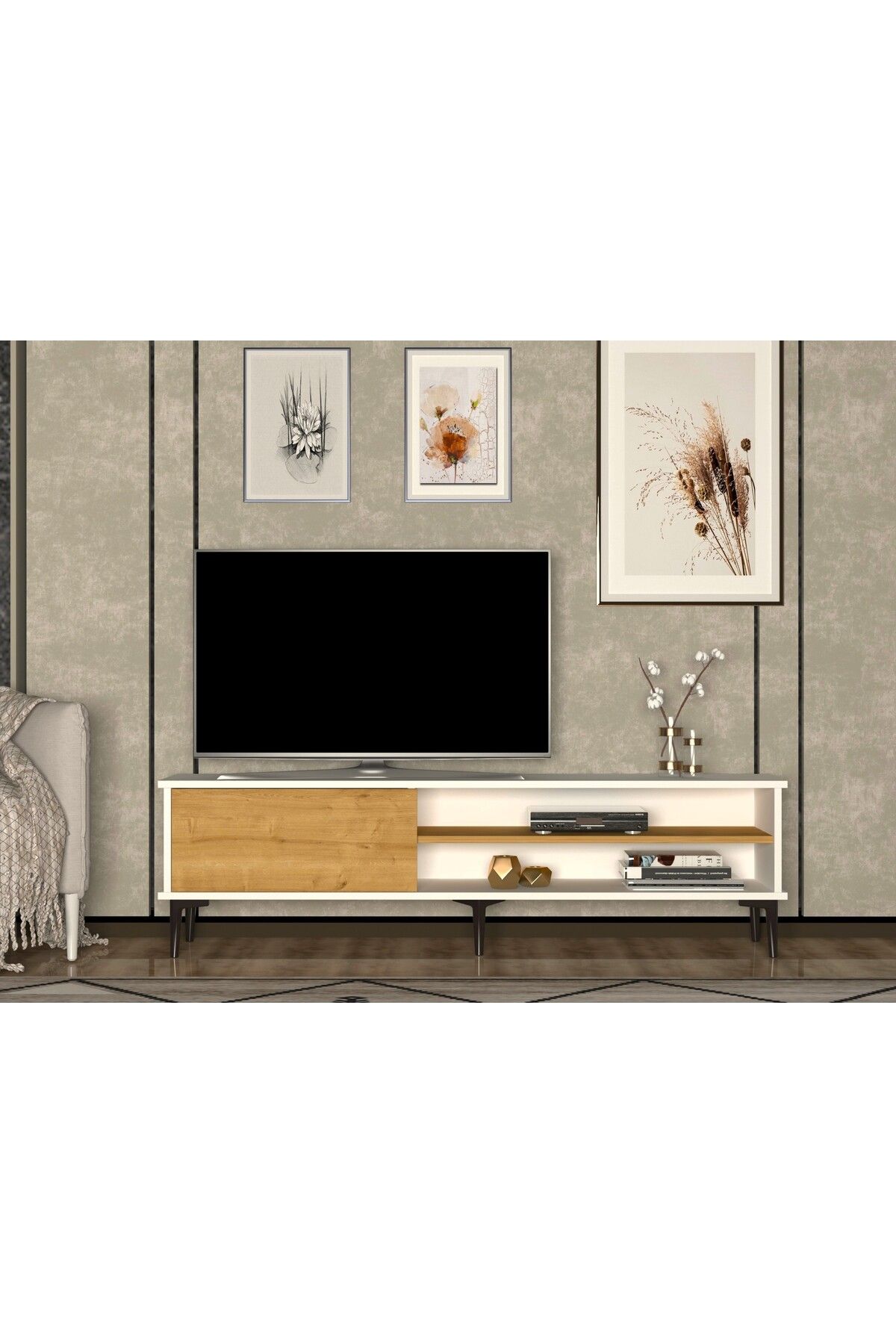 GÜVEN DİZAYN ANNA TV ÜNİTESİ SAFİRMEŞE