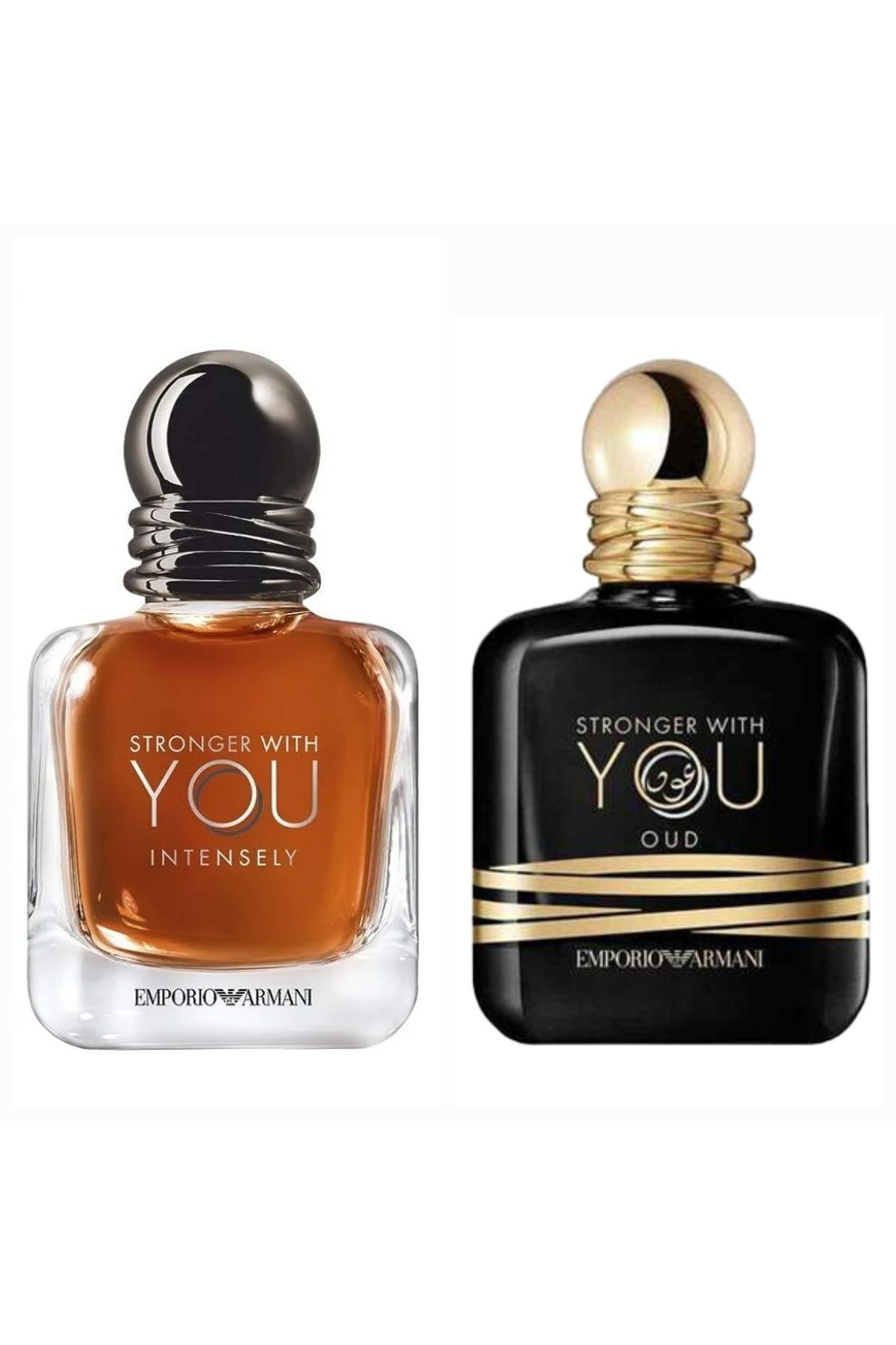 Emporio Armani Stronger With You Intensely Edp 100 Ml - Stronger With You Oud EDP 100Ml Erkek Parfüm Seti