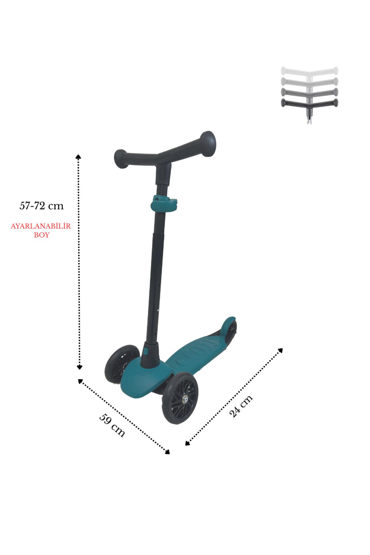 UJ Toys 3 Tekerlekli Çocuk Scooter