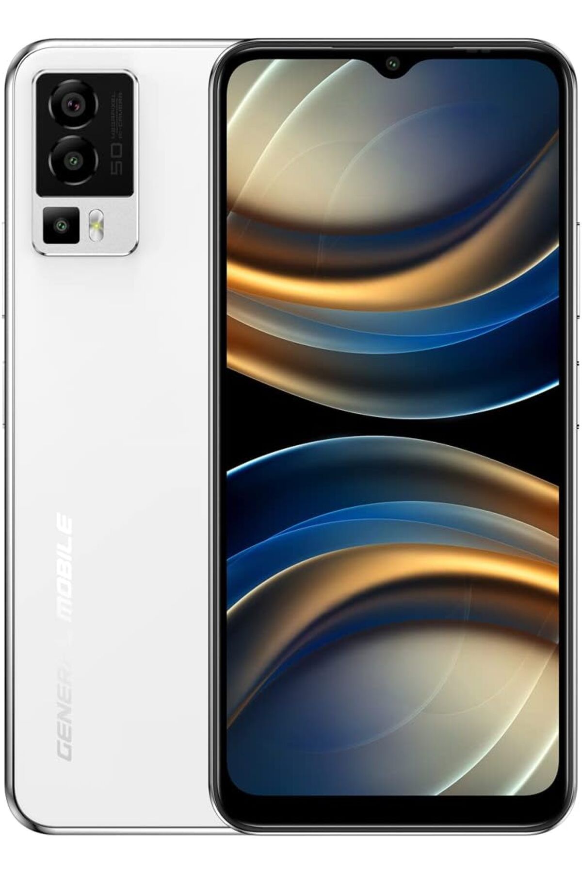 STOREMAX MOBILE GM 23, 8 GB RAM Cep Telefonu 4GB RAM4GB Extended RAM, 128 GB Hafıza, Pure White, Çift SIM