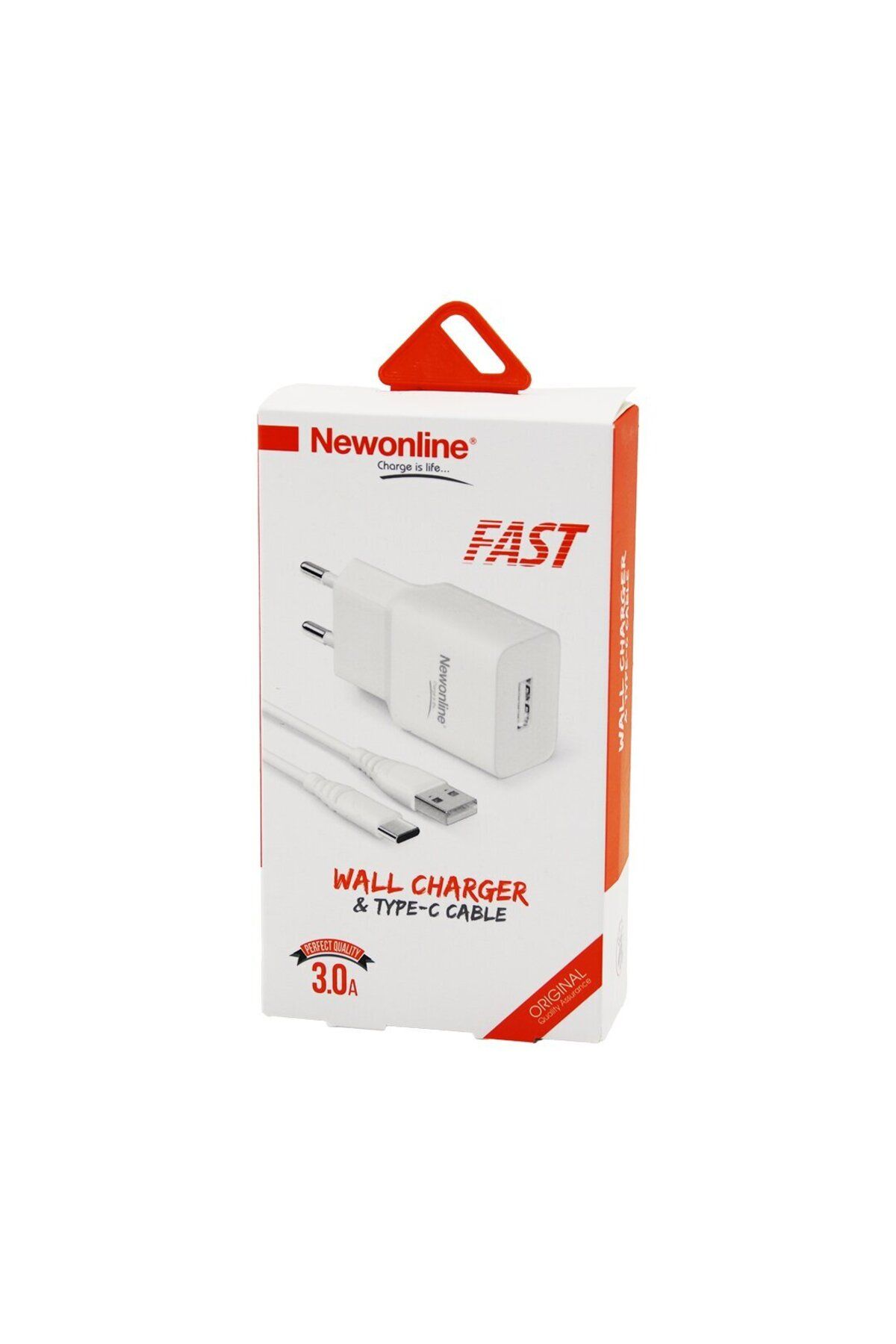 Zayla USB - TYPE-C EV BAŞLIK - KABLO SET HIZLI 3.0A NW-USBTOC-SET (5165)