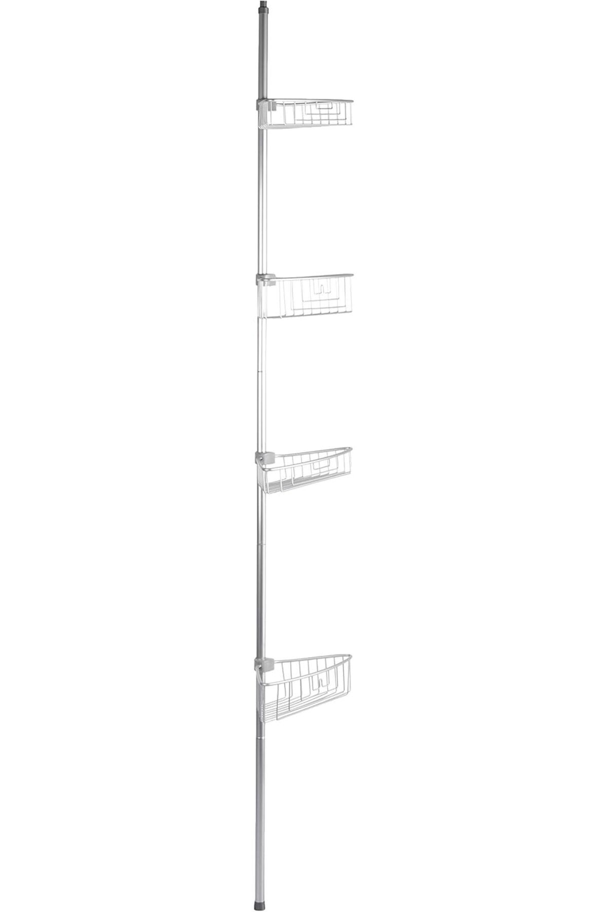 LUXE Alu. Raflı Yaylı Köşe Seti Mat Eloksal M-N29-30 LXSHP 1055529