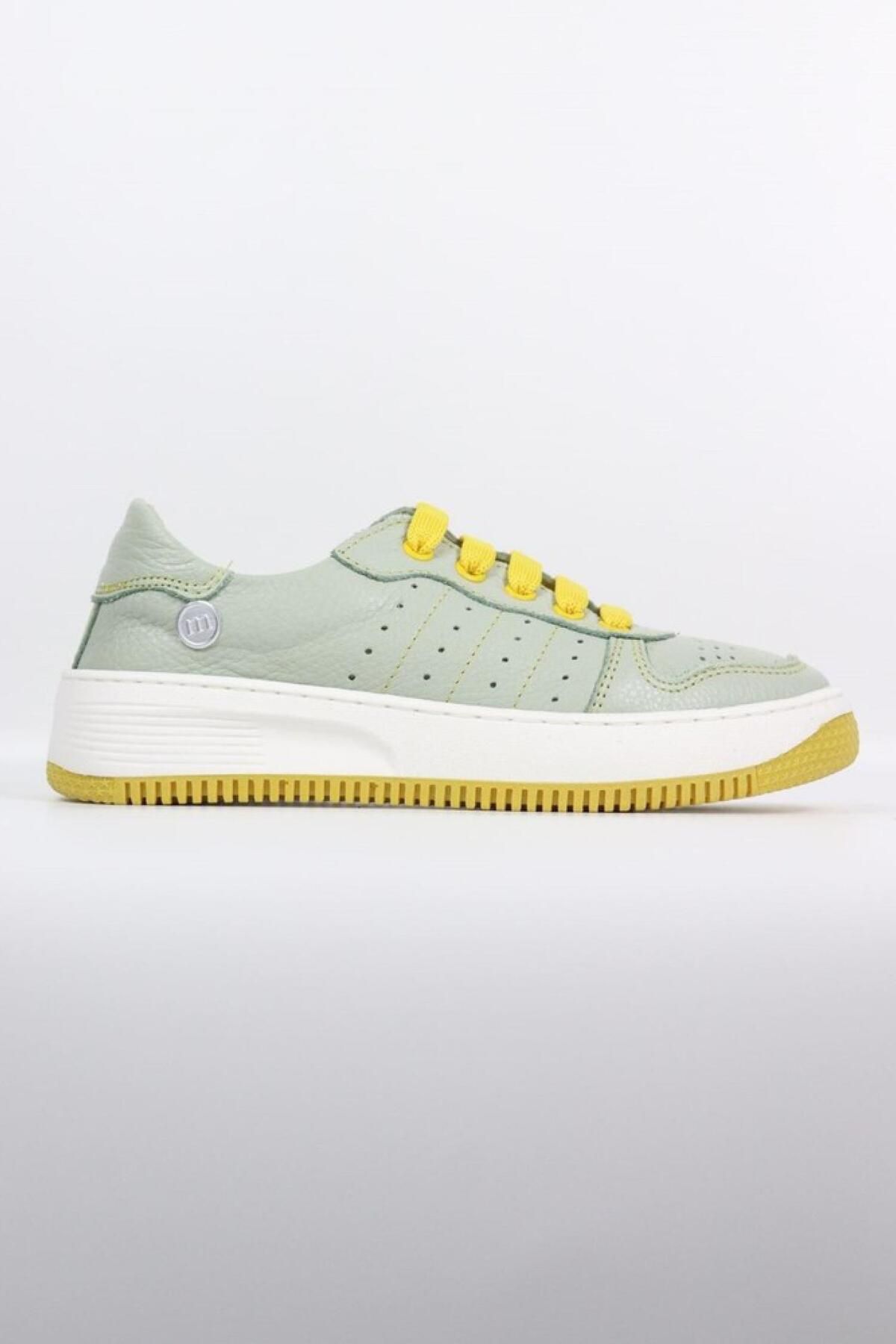 Mammamia D25Ya-435 Kadın Deri Sneaker Ayakkabı
