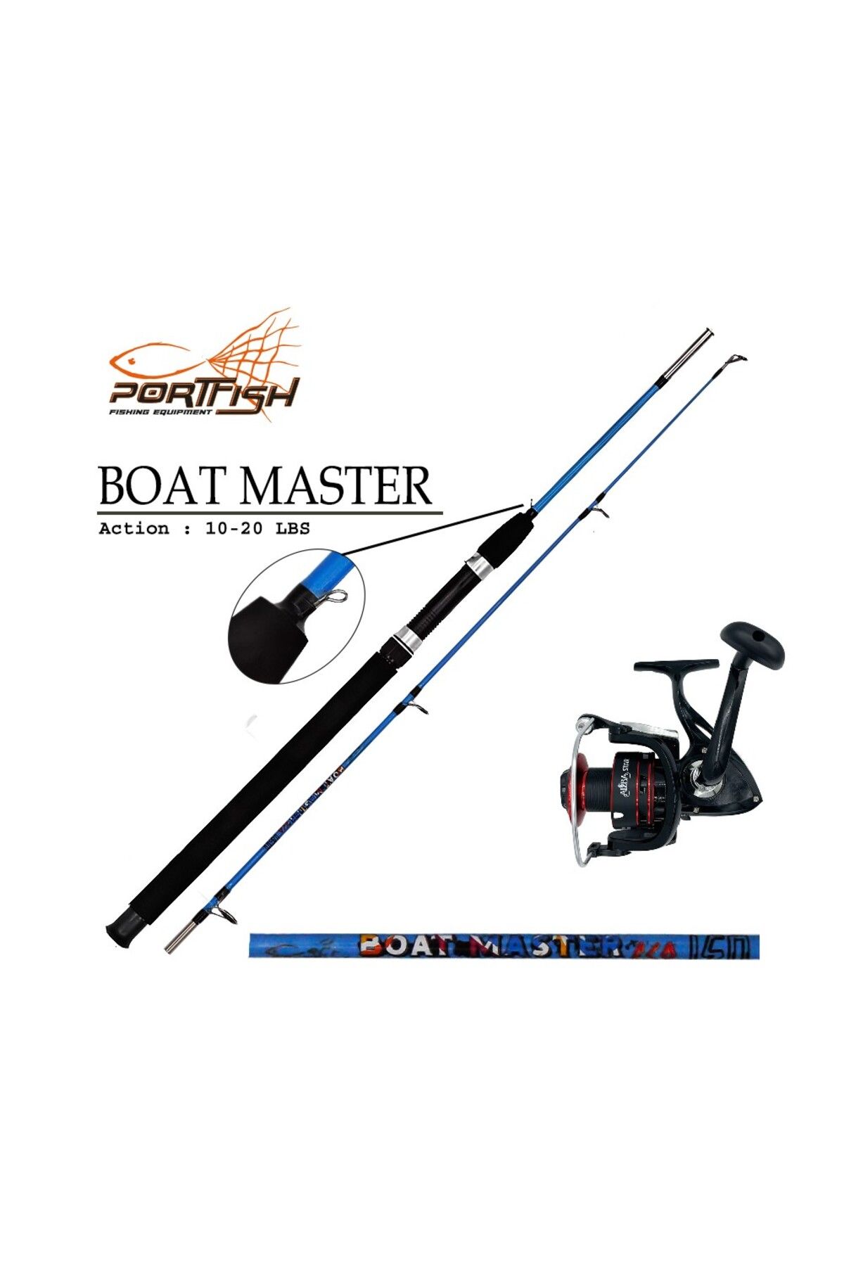 Albastar Boat Master 180cm & Albastar Brutto 5000 Olta Seti
