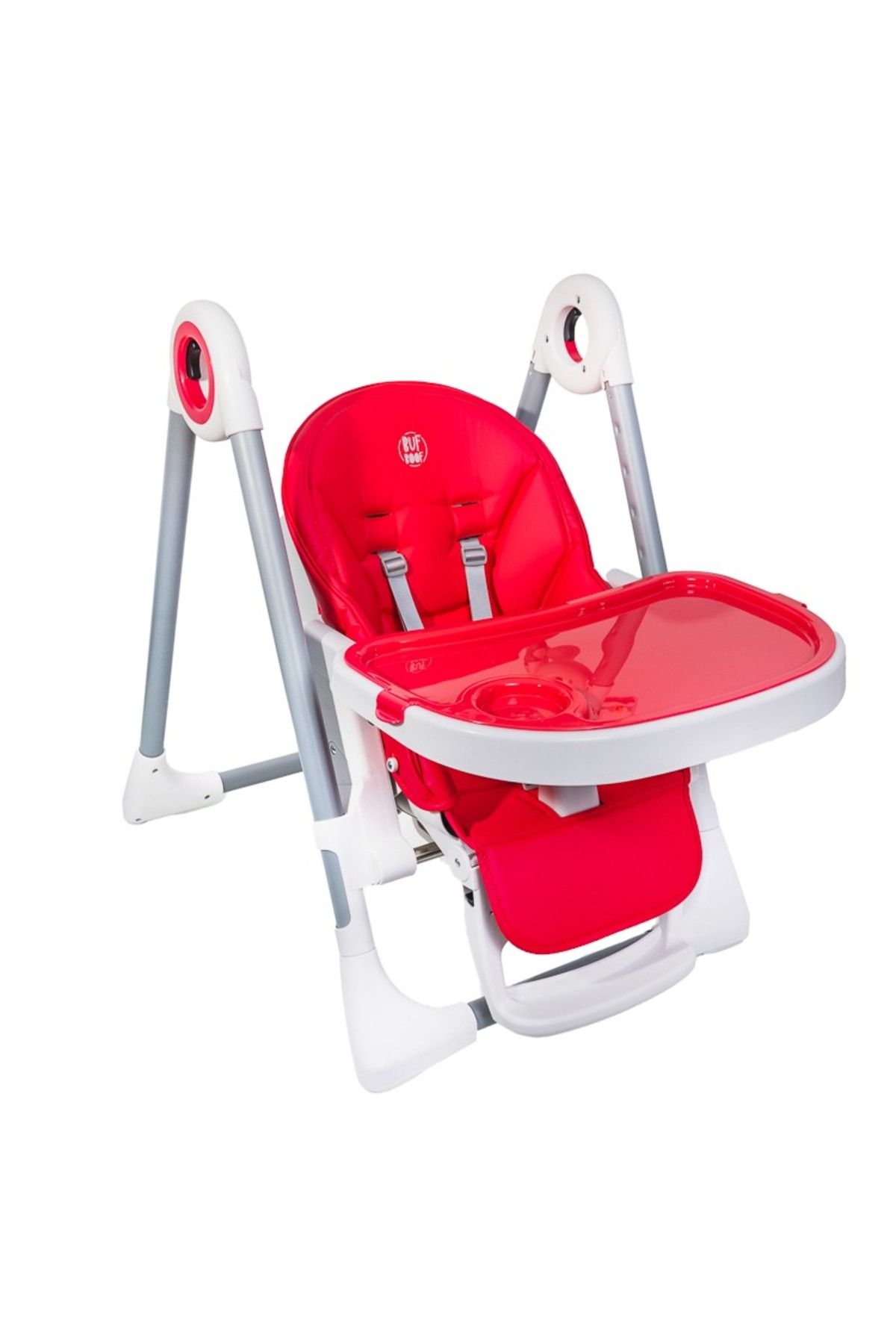 BUF BOOF-X-6 BUF BOOF desk chair, 4 tilt positions up to 180 degrees, adjustable 7 height positions, Red 5