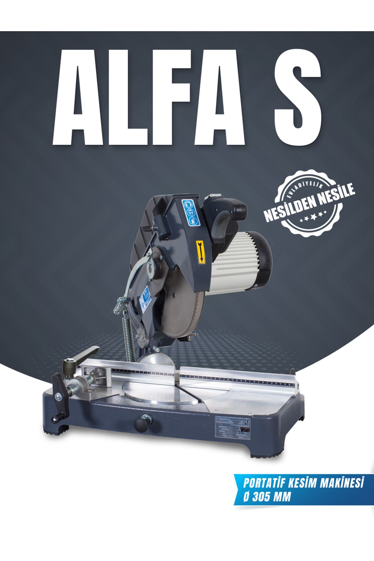 Özçelik ALFA S PORTATİF KESİM MAKİNESİ