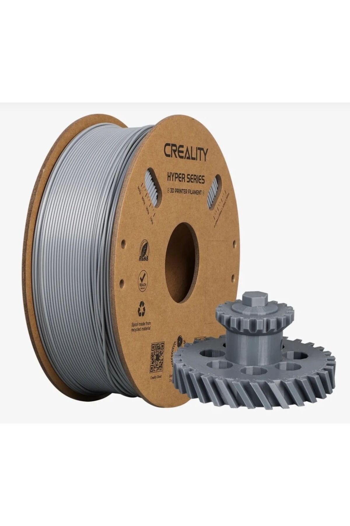 3desen Creality Hyper Abs Gri 1.75mm 1kg