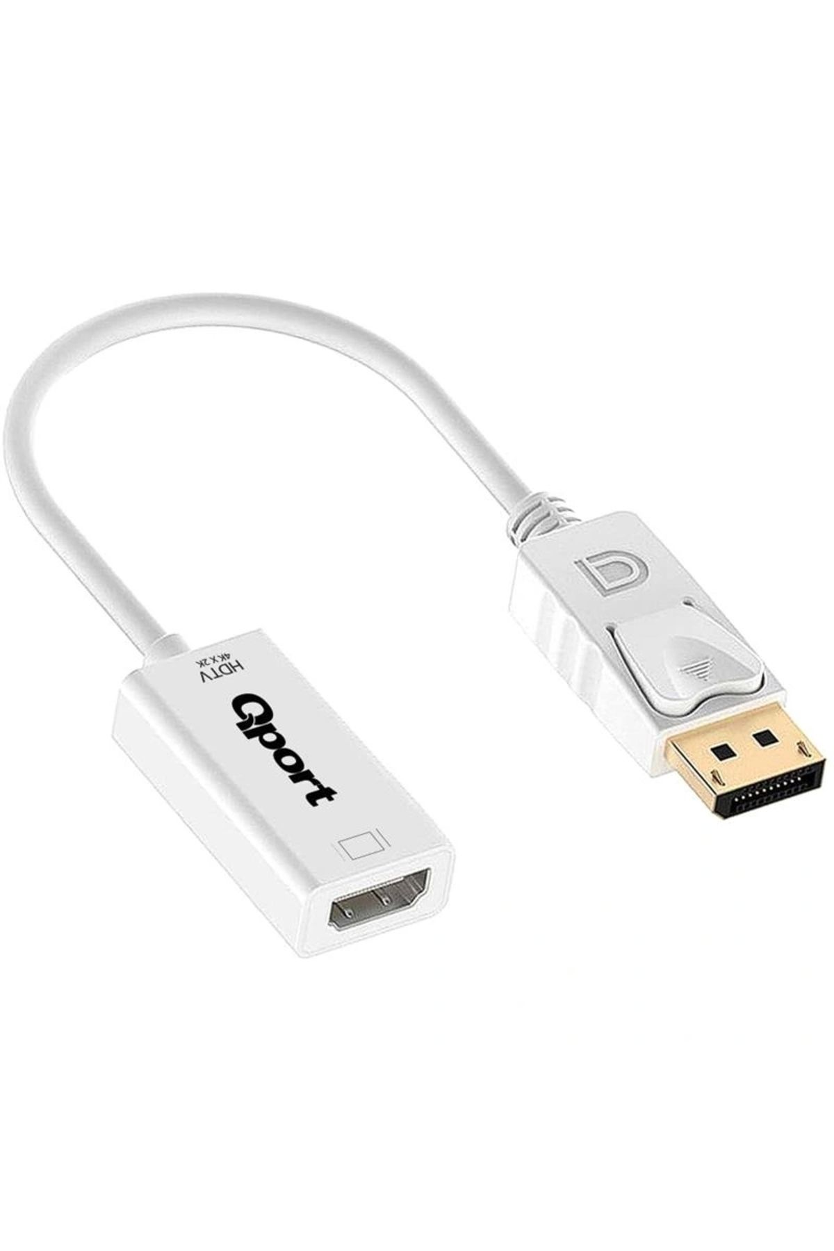 ShopNova QPORT Q-DP-HDB DISPLAY PORT TO HDMI 4K ÇEVİRİCİ