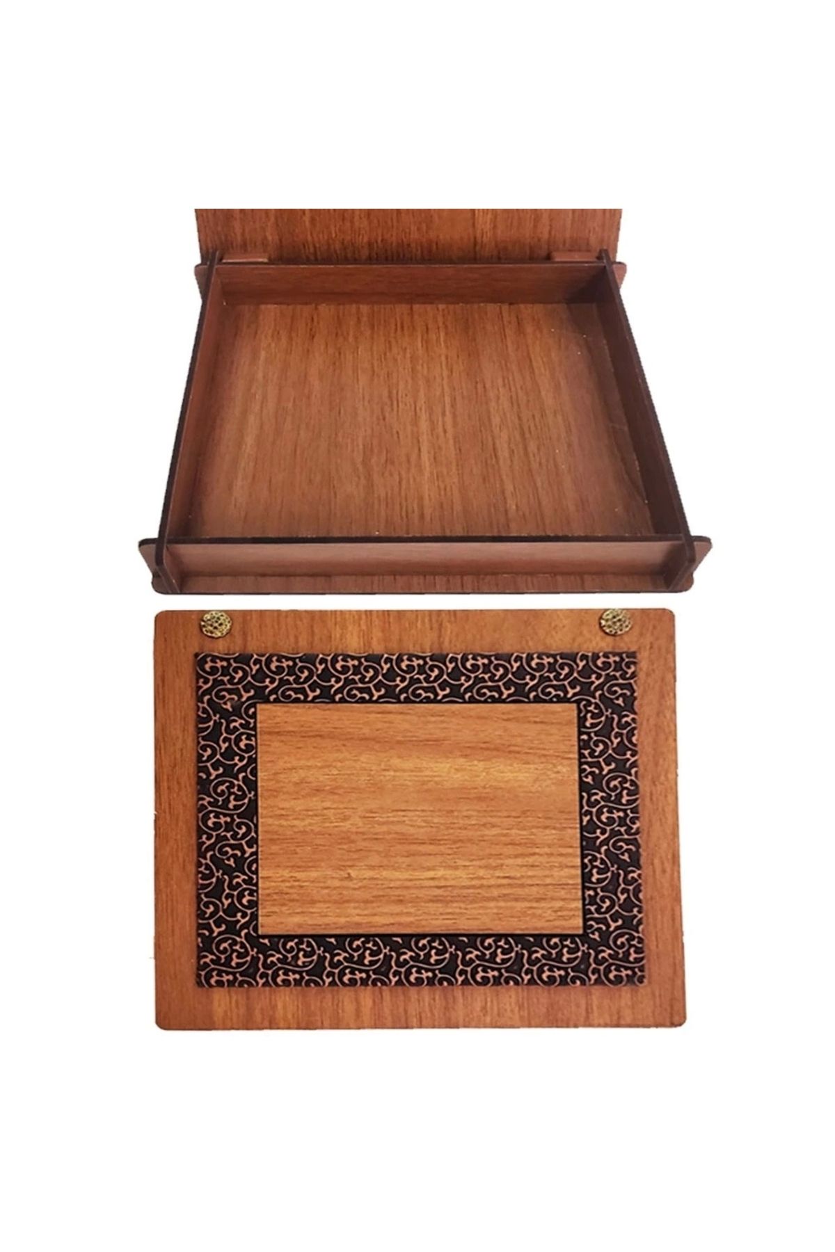 No8 Home Derili Ahşap Kutu