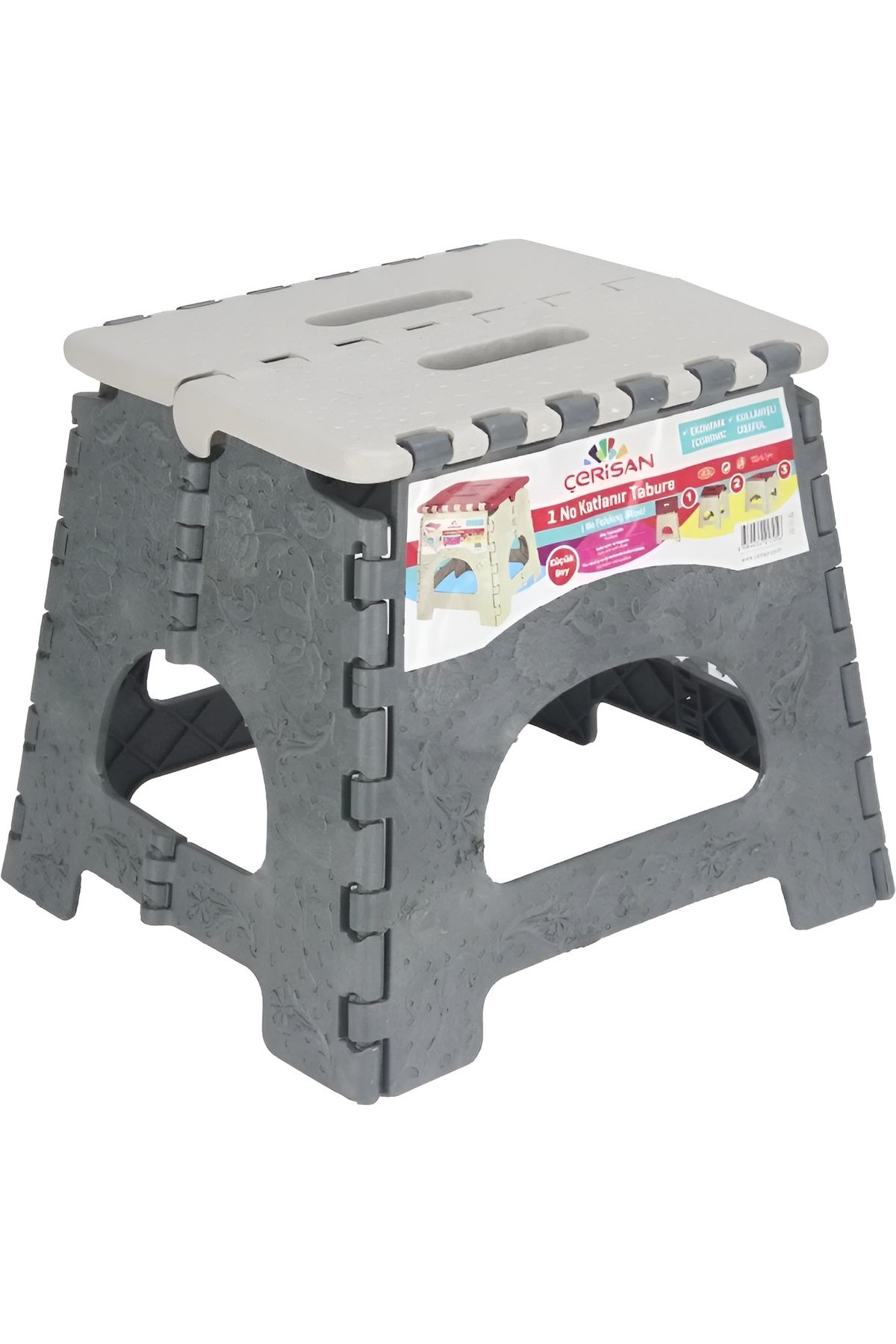 Prlk toys Çerisan plastik küçük boy katlanır tabure