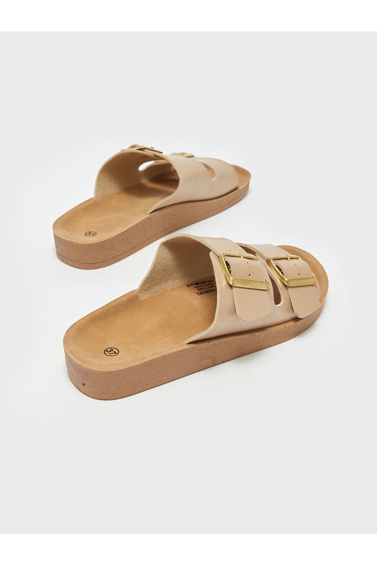 LC Waikiki-Papuci de damă LCW STEPS Sari cu dungi duble 5