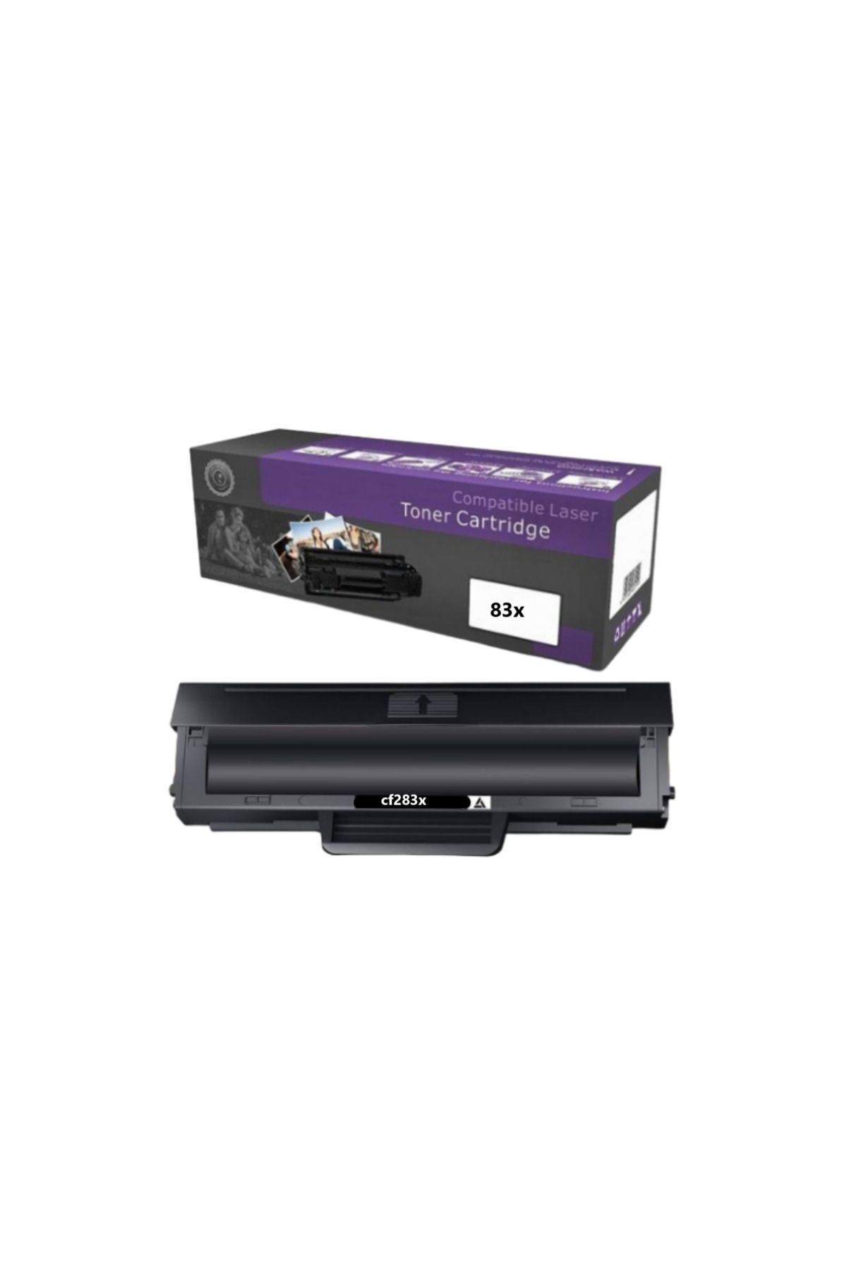 HP 83X 283X LaserJet Pro M201 Pro MFP M225 MFP Pro M201dw Yüksek Kapasiteli Muadil Toneri