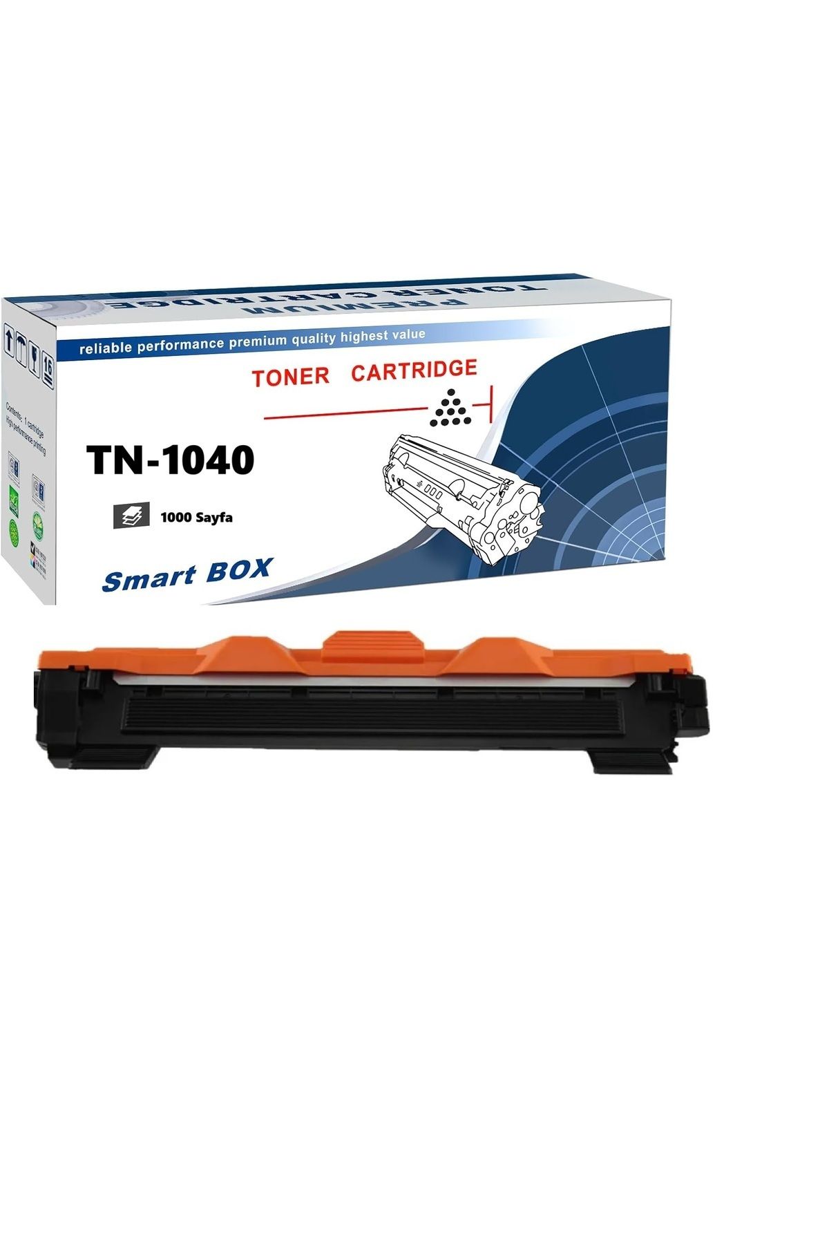 Brother TN-1040 (TN1040) MFC-1911W (MFC1911) WI-FI Yazıcı uyumlu Muadil Toner 1000 Sayfalık %100 Uyumlu