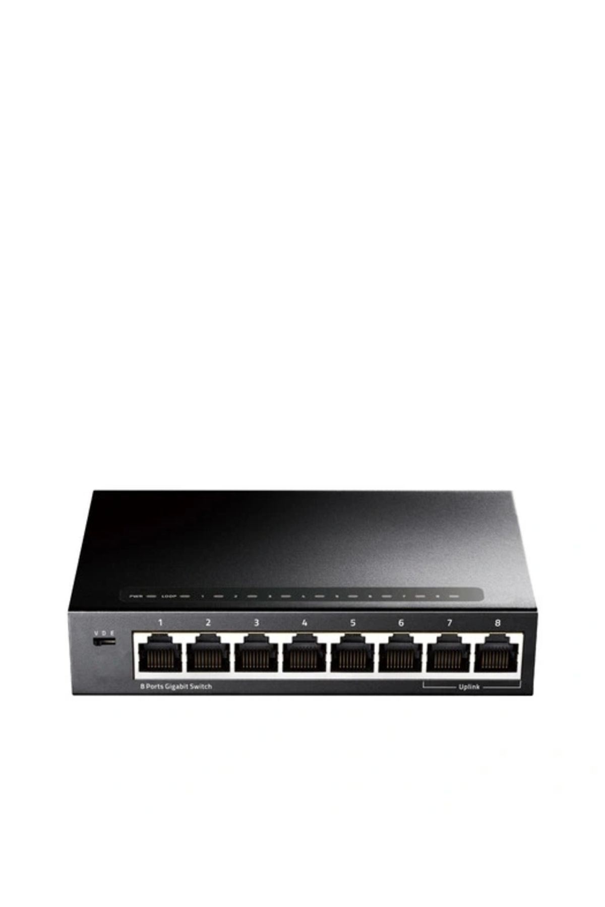 ShopNova CUDY 8-Port Gigabit Metal Switch