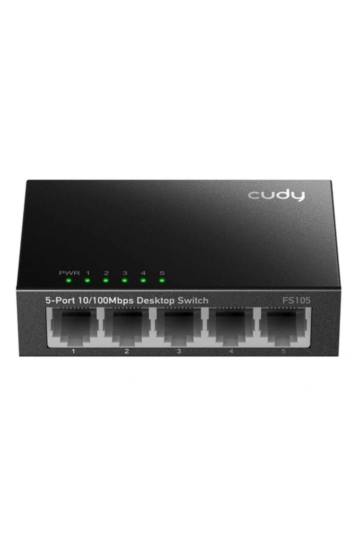 ShopNova CUDY 5-Port 10/100 Mbps Metal Switch