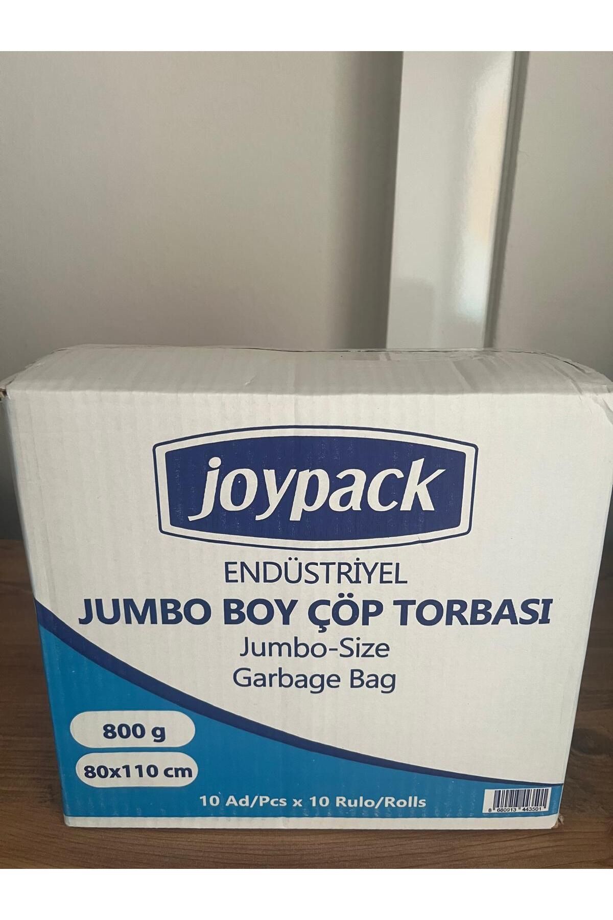 Joypack 80X110 JUMBO ÇÖP TORBASI KOLİ İÇİ 10'LU 800 GR JOYPACK